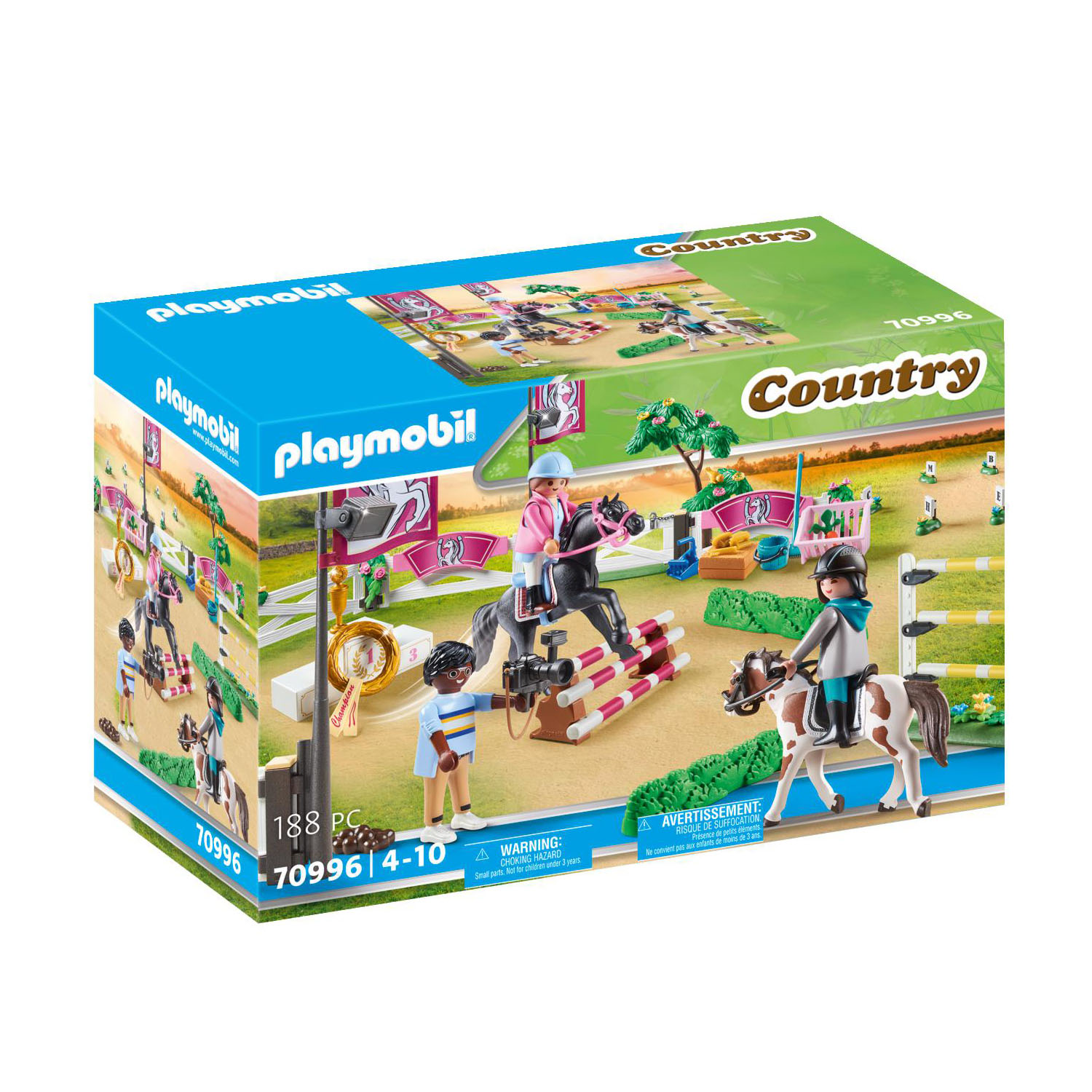 PLAYMOBIL 70996 PAARDRIJTOERNOOI