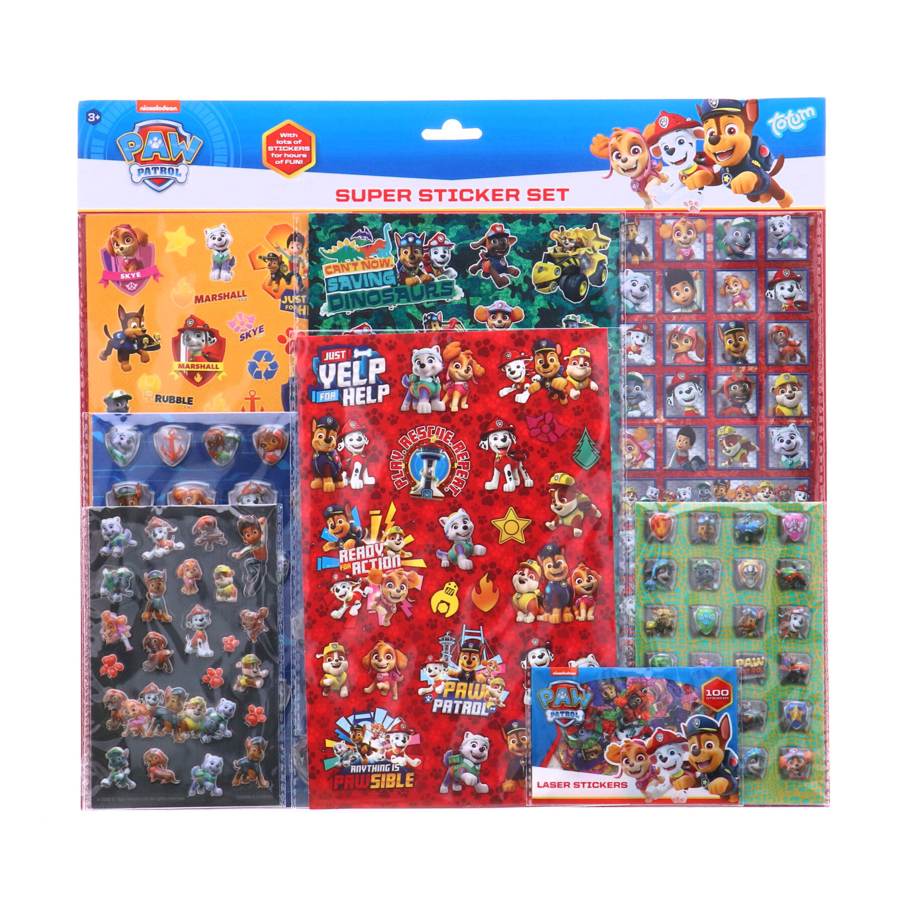 STICKERSET PAW PATROL 500-DELIG