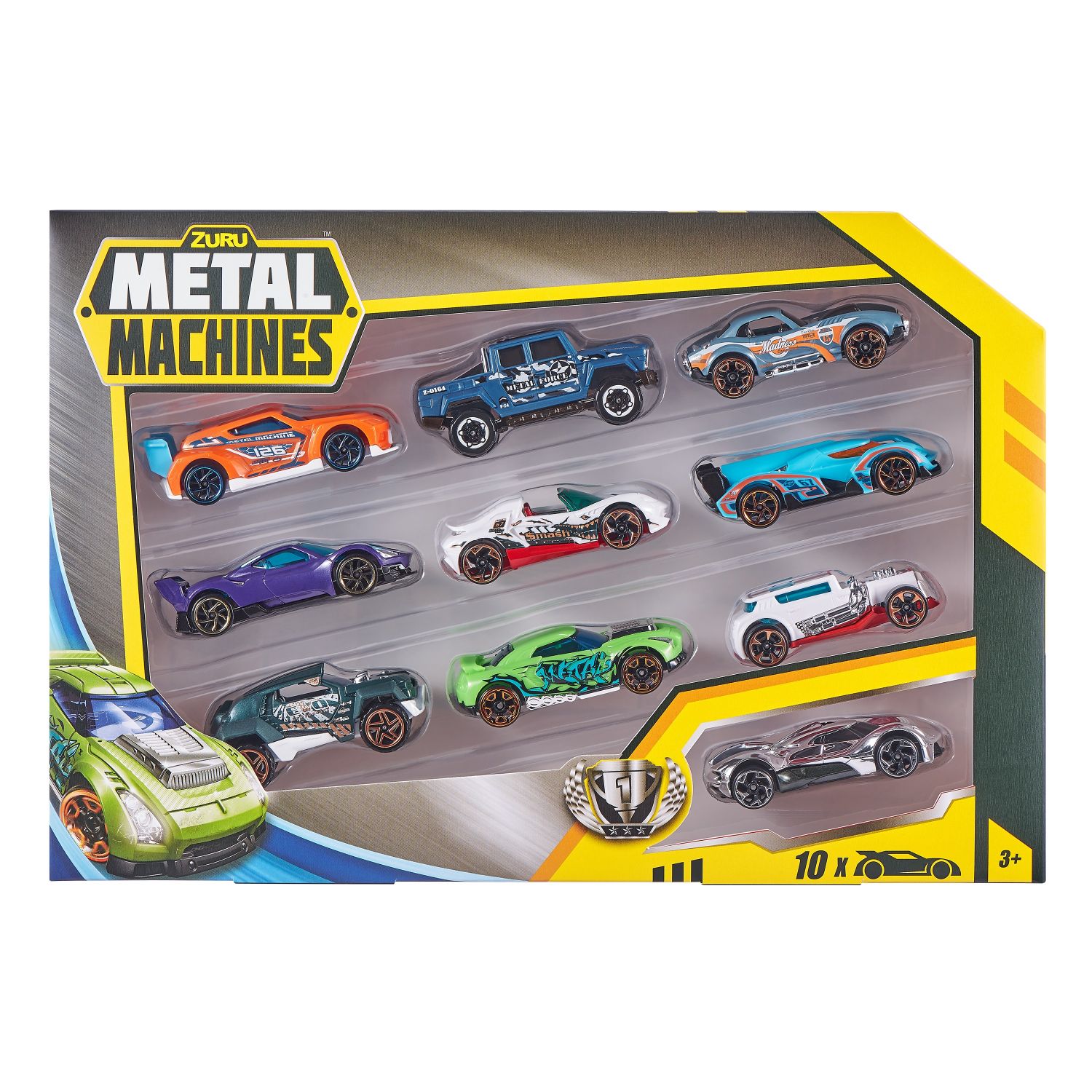 ZURU METAL MACHINES DIECAST AUTO'S 10 PACK ASSORTI