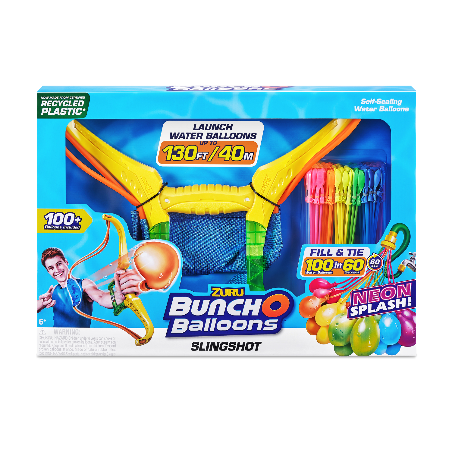 BUNCH O BALLOONS NEON SPLASH SLINGSHOT ZURU