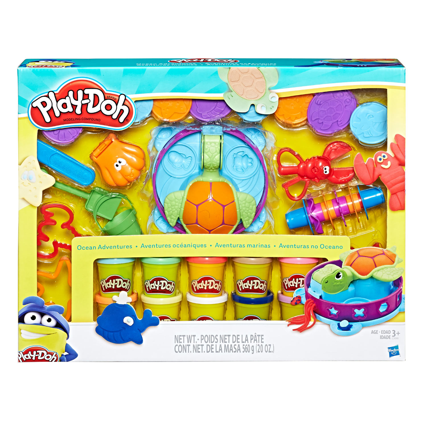 PLAY DOH OCEAN ADVENTURES