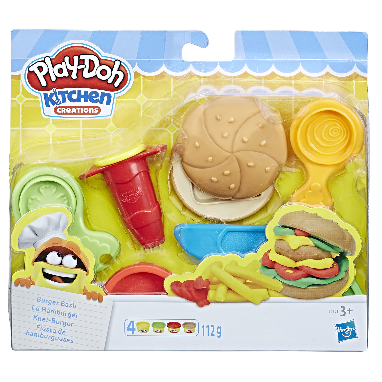 PLAY DOH BURGER BASH