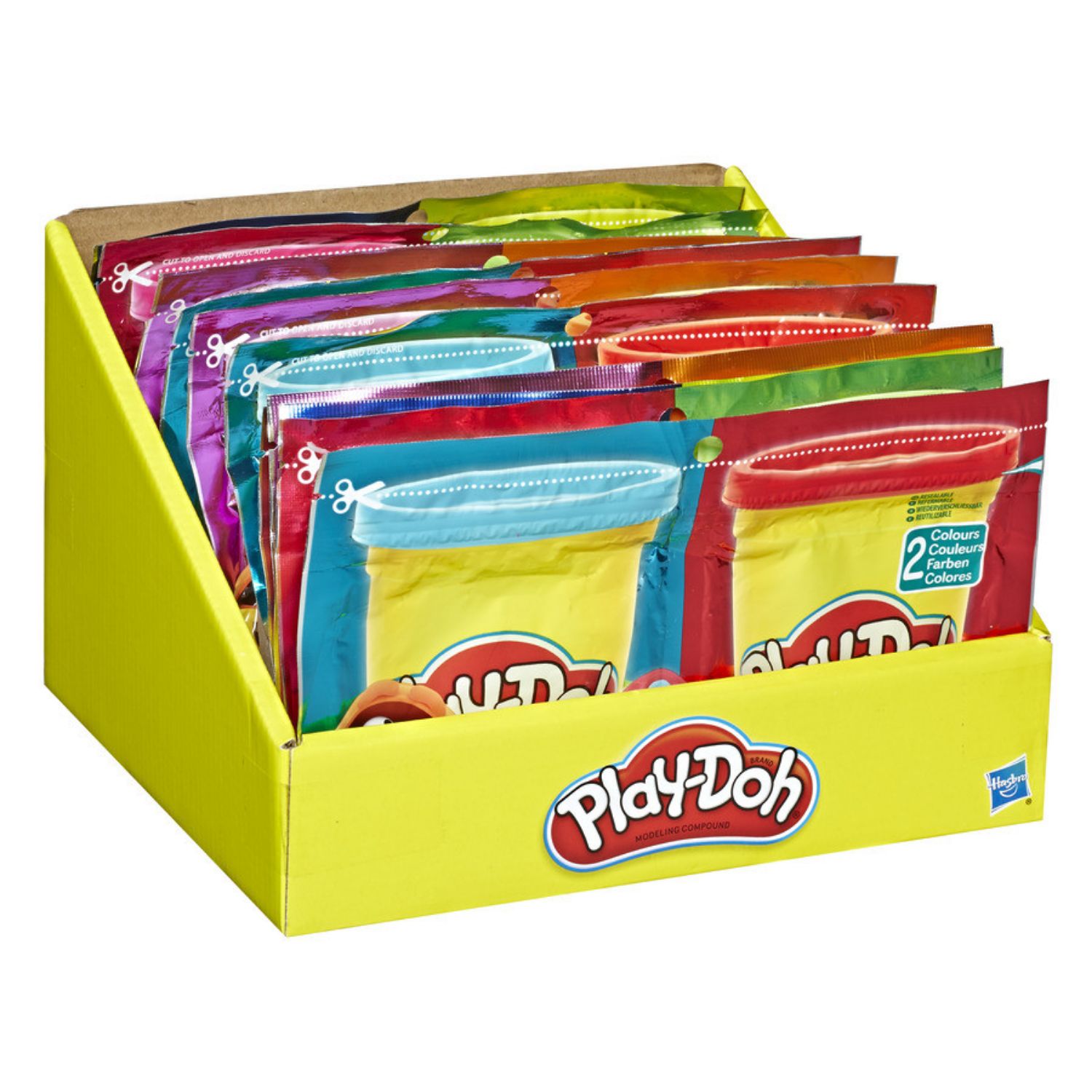 PLAY-DOH GRAB N GO COMPOUND BAG ASSORTI