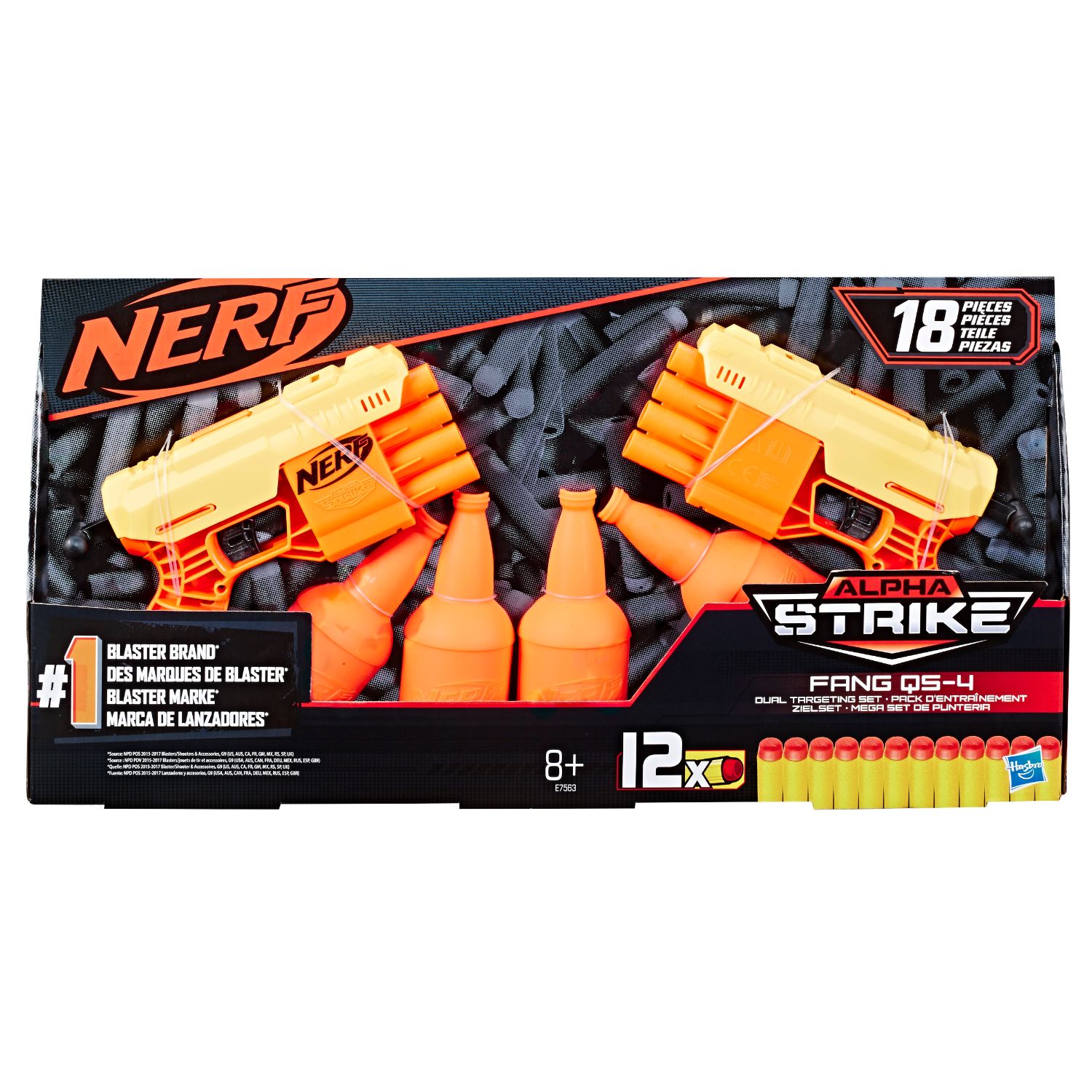 NERF ALPHA STRIKE FANG QS4 DUEL