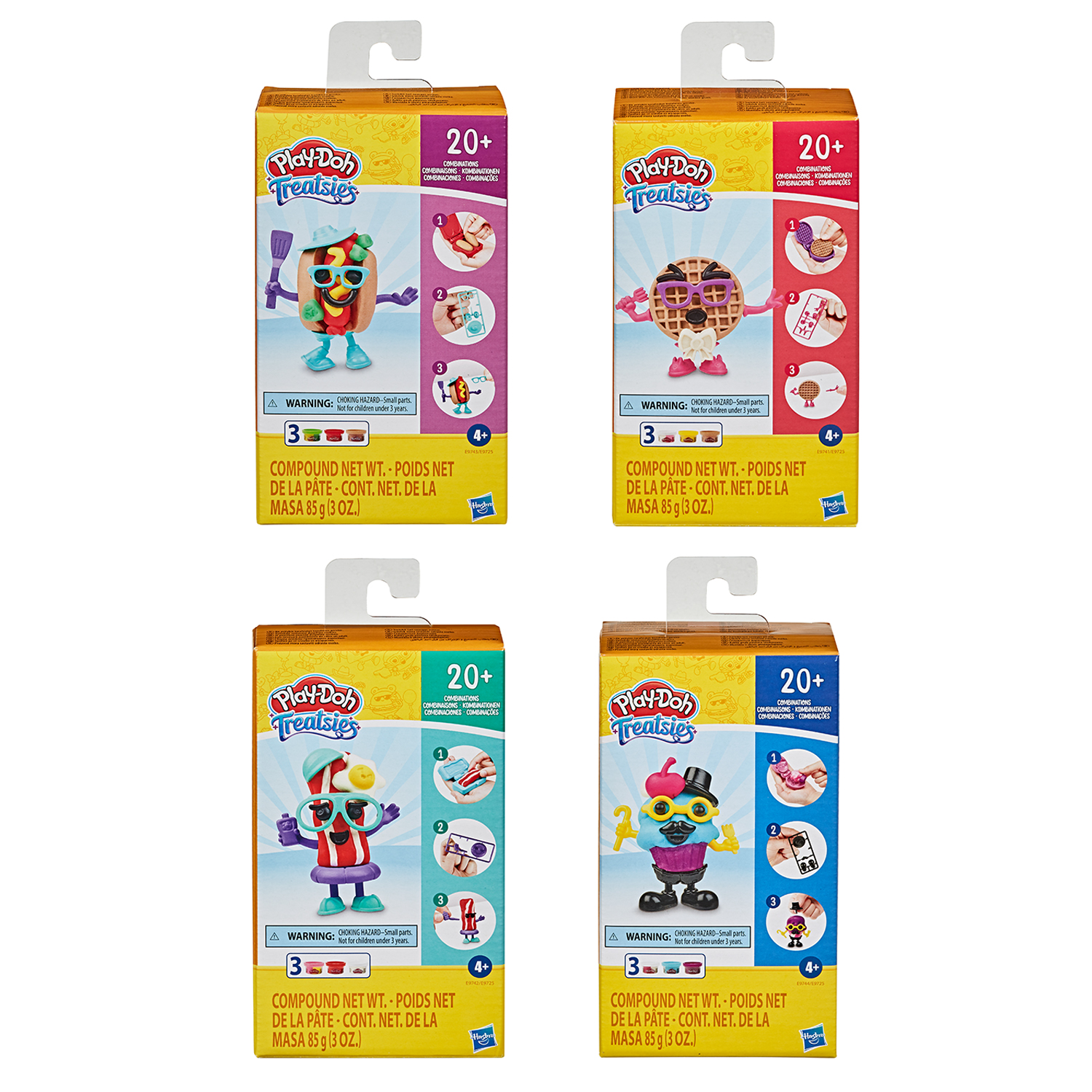 PLAY DOH TREATSIES SINGLE PACK