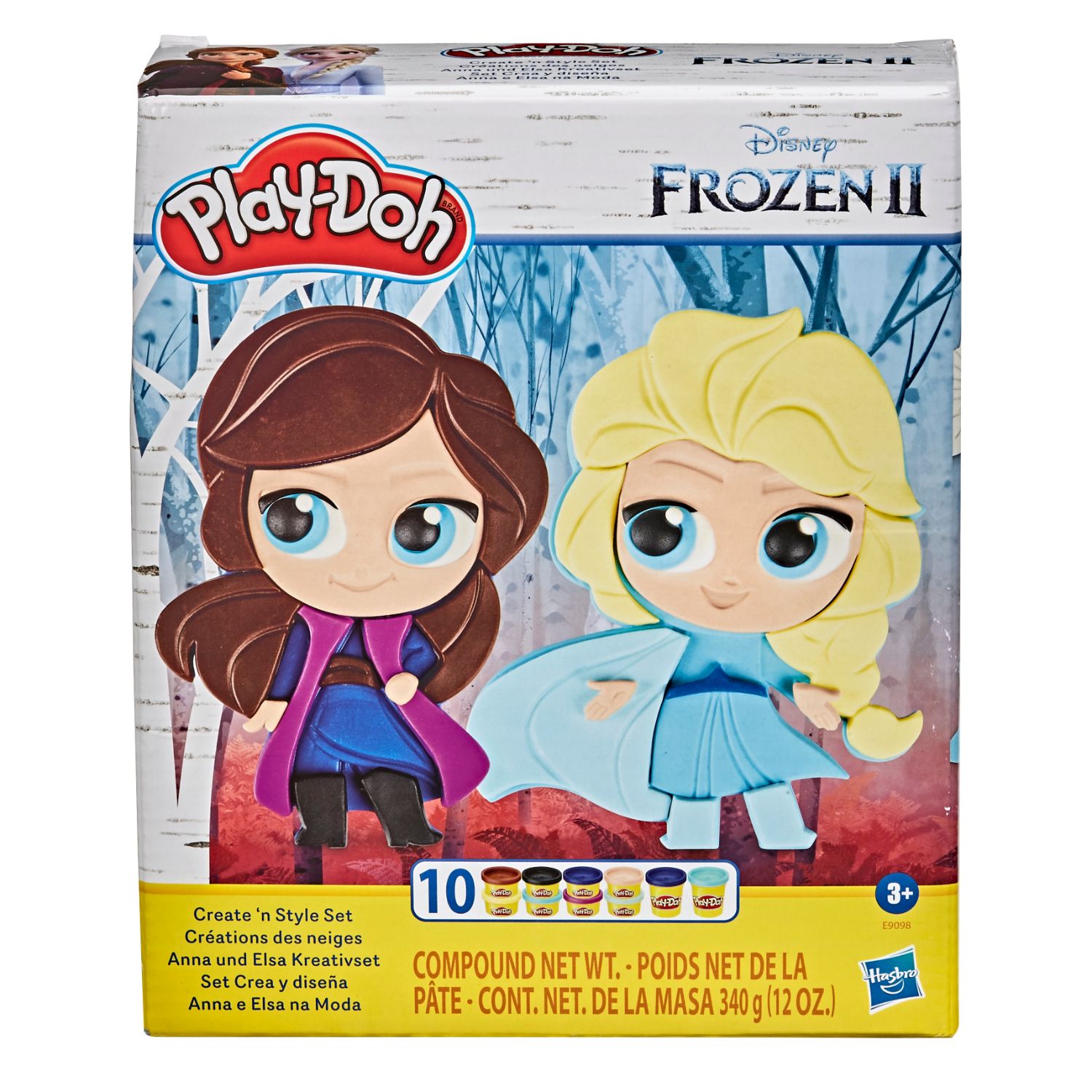 PLAY-DOH FROZEN 2 CREATE AND STYLE SET