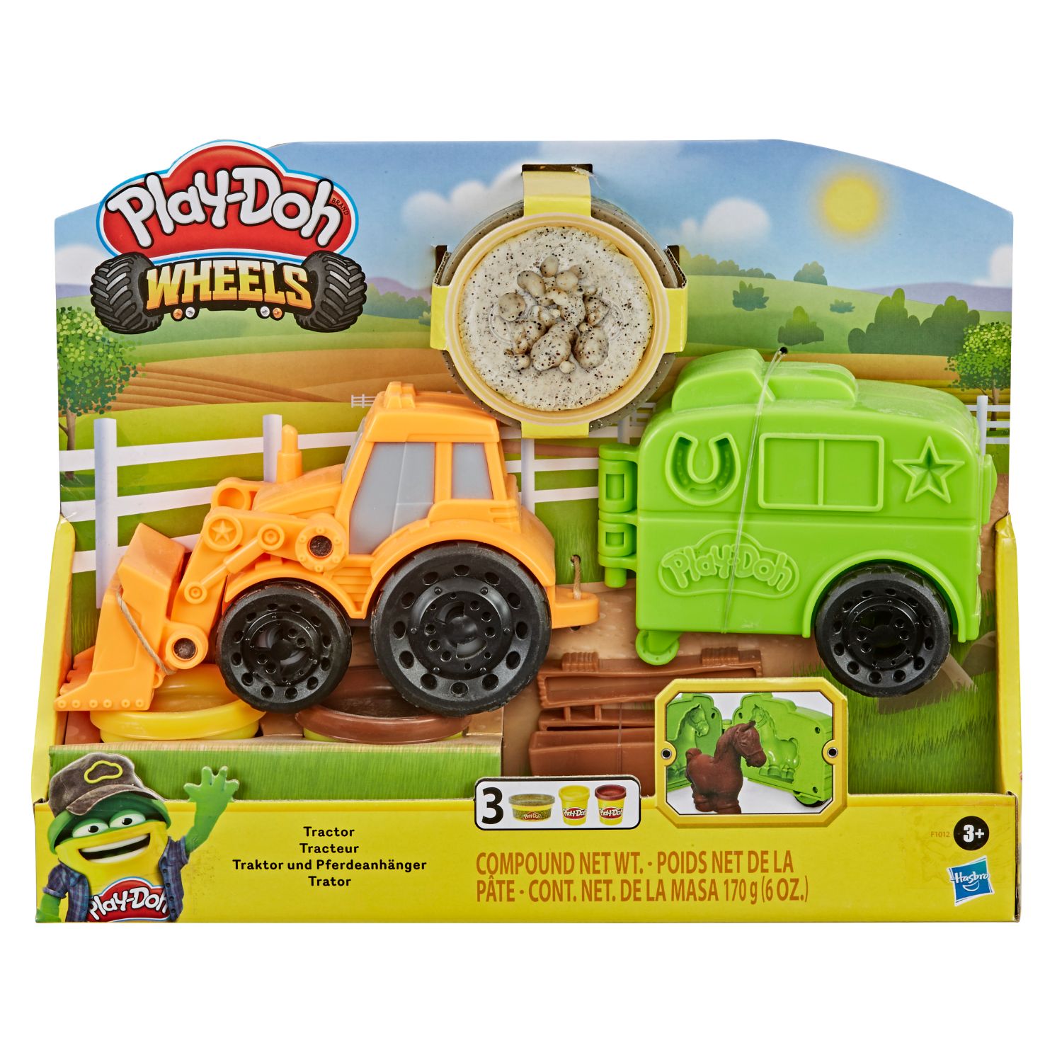 PLAYDOH WHEELS TRACTOR