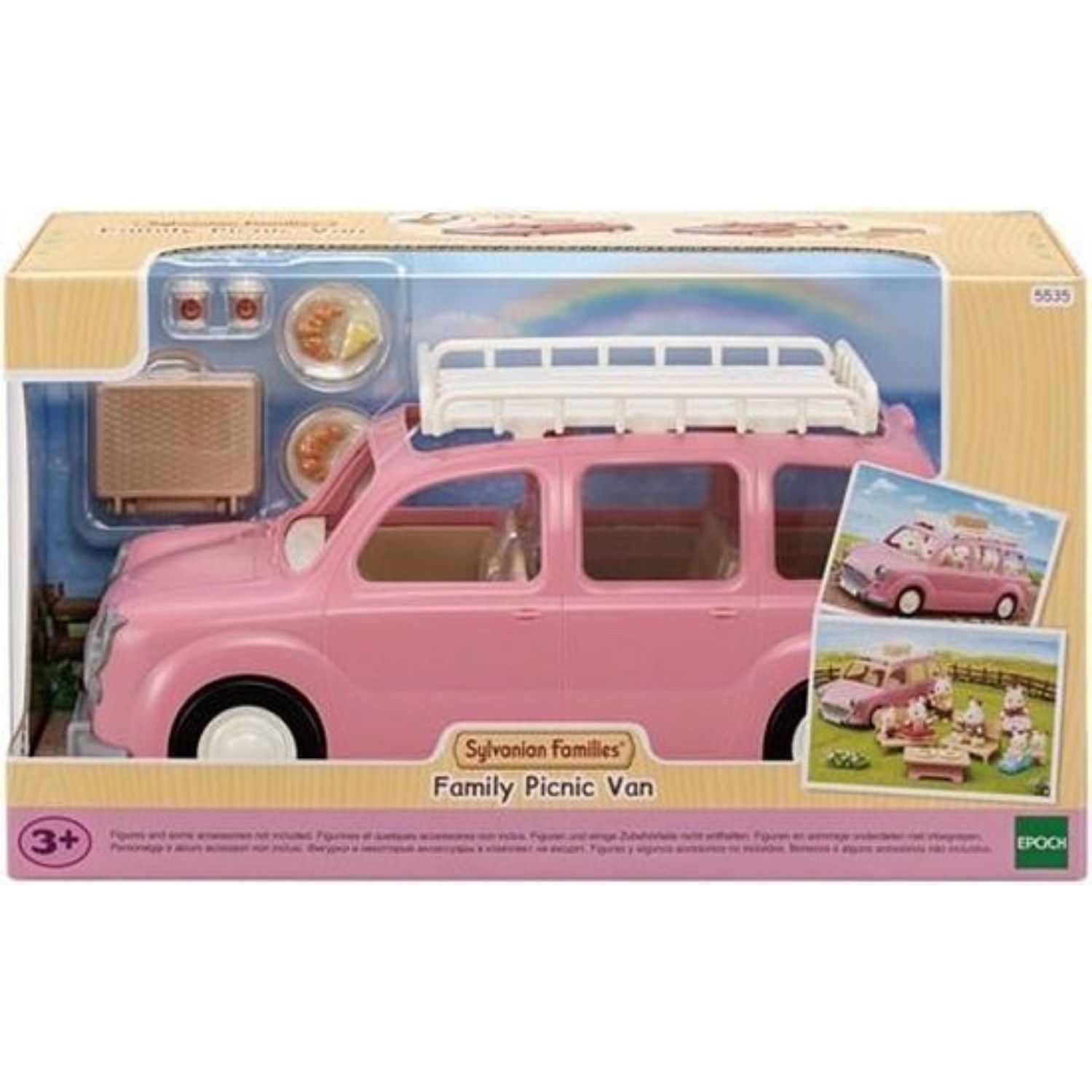 SYLVANIAN FAMILIES 5535 FAMILIE PICKNICK AUTO