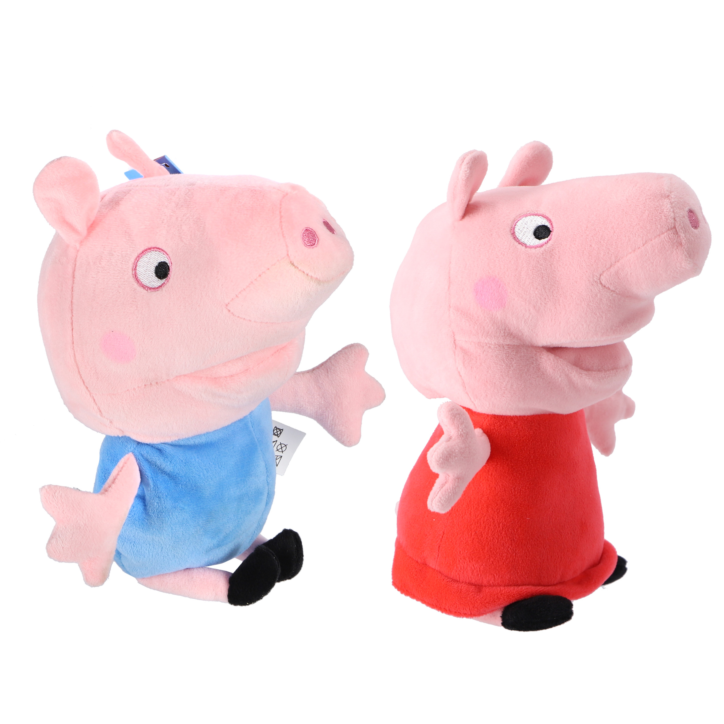 PEPPA PIG HANDPOP MET GELUID 28 CM ASSORTI