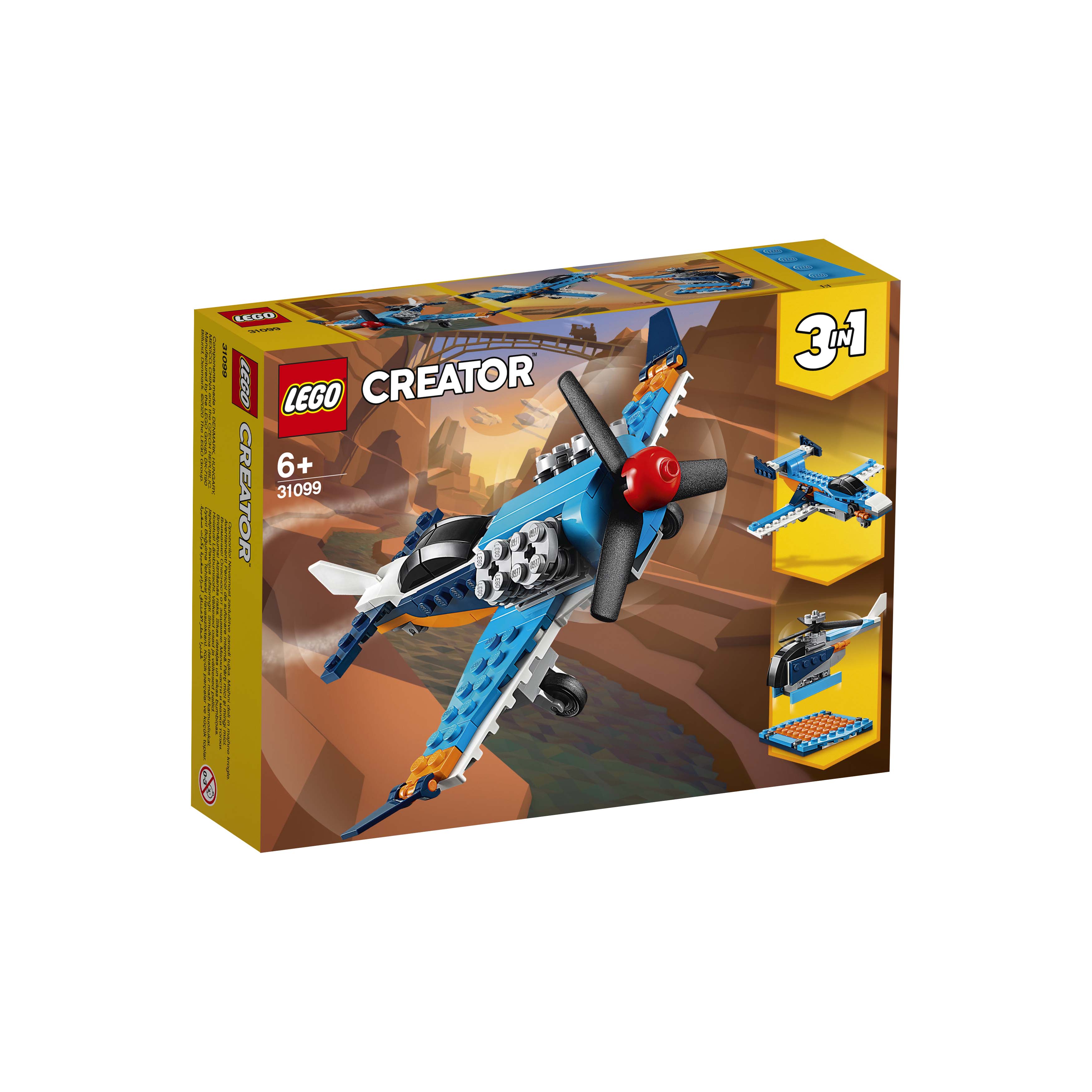 LEGO CREATOR 31099 PROPELLERVLIEGTUIG