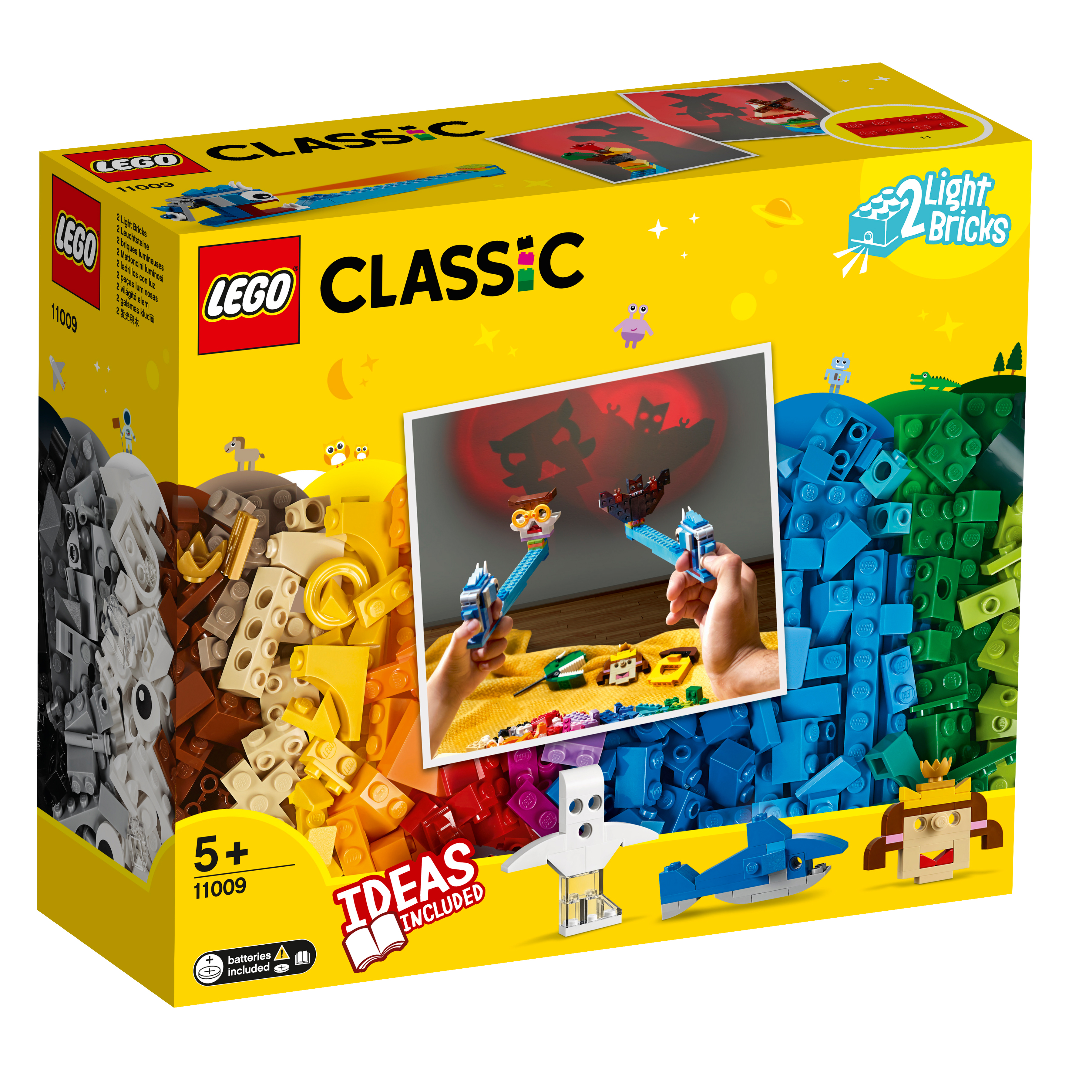 LEGO CLASSIC 11009 STENEN EN LICHTEN