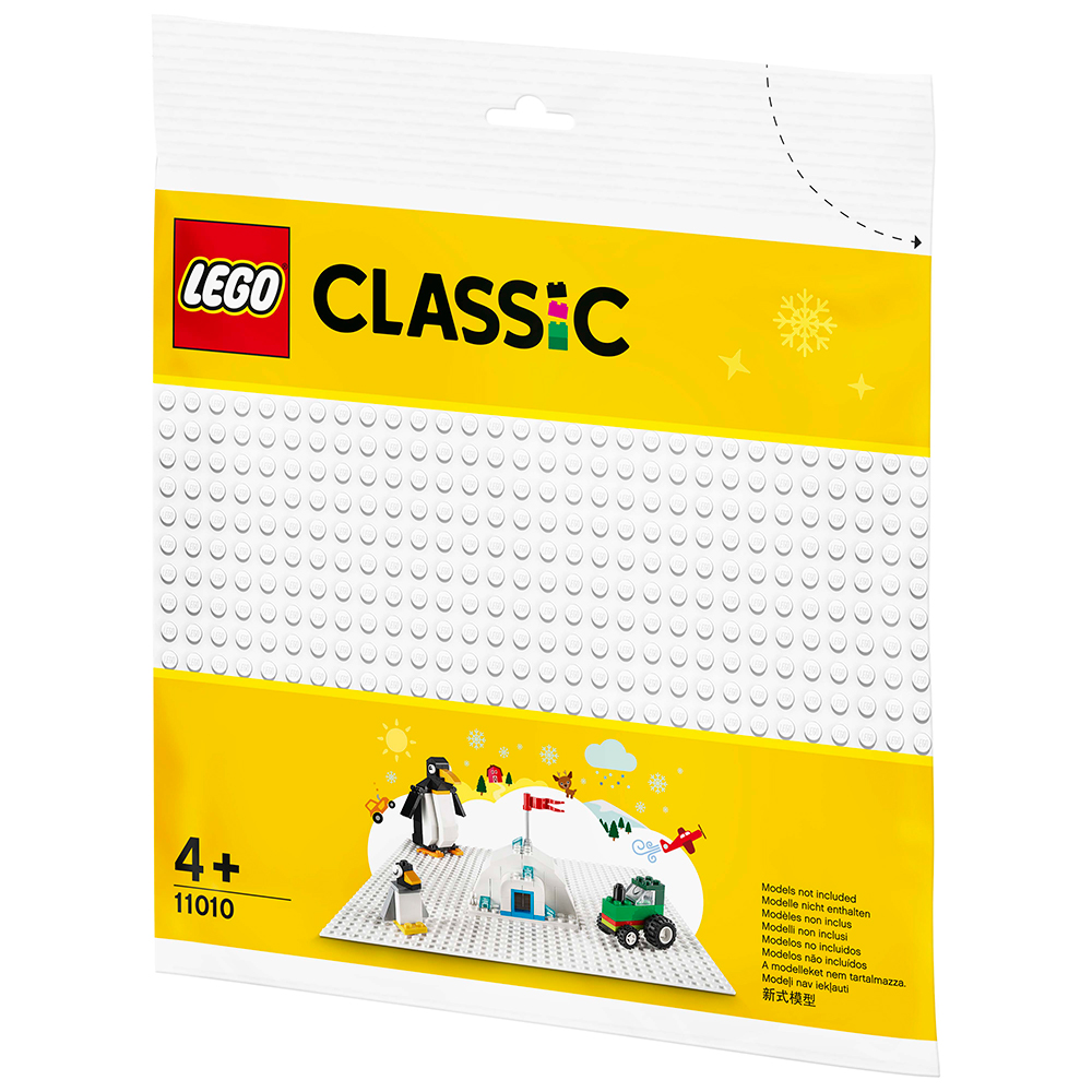 LEGO CLASSIC 11010 WITTE BOUWPLAAT