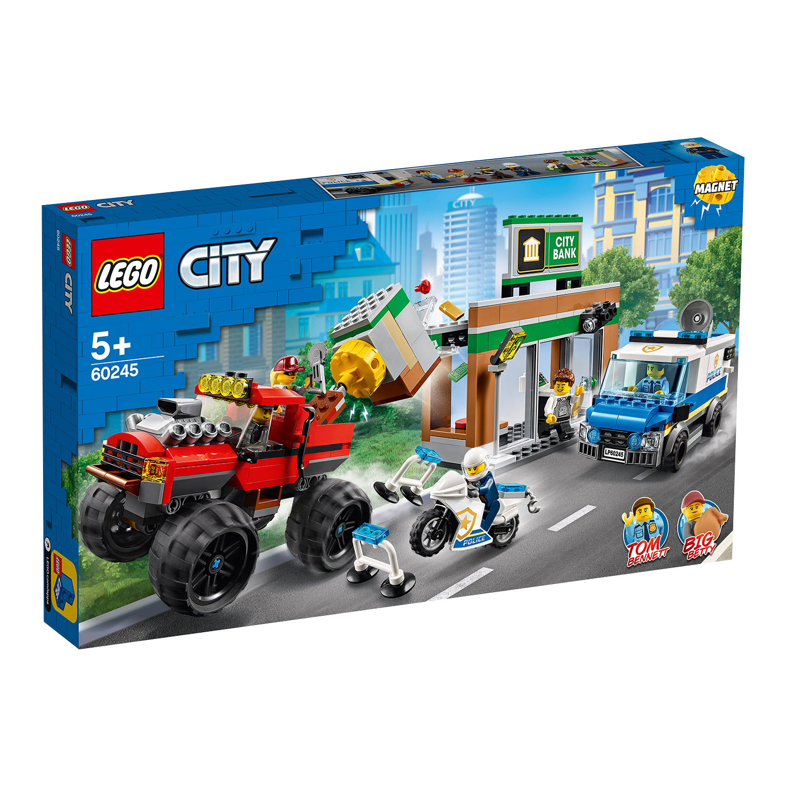 LEGO CITY 60245 POLITIEMONSTERTRUCK OVERVAL
