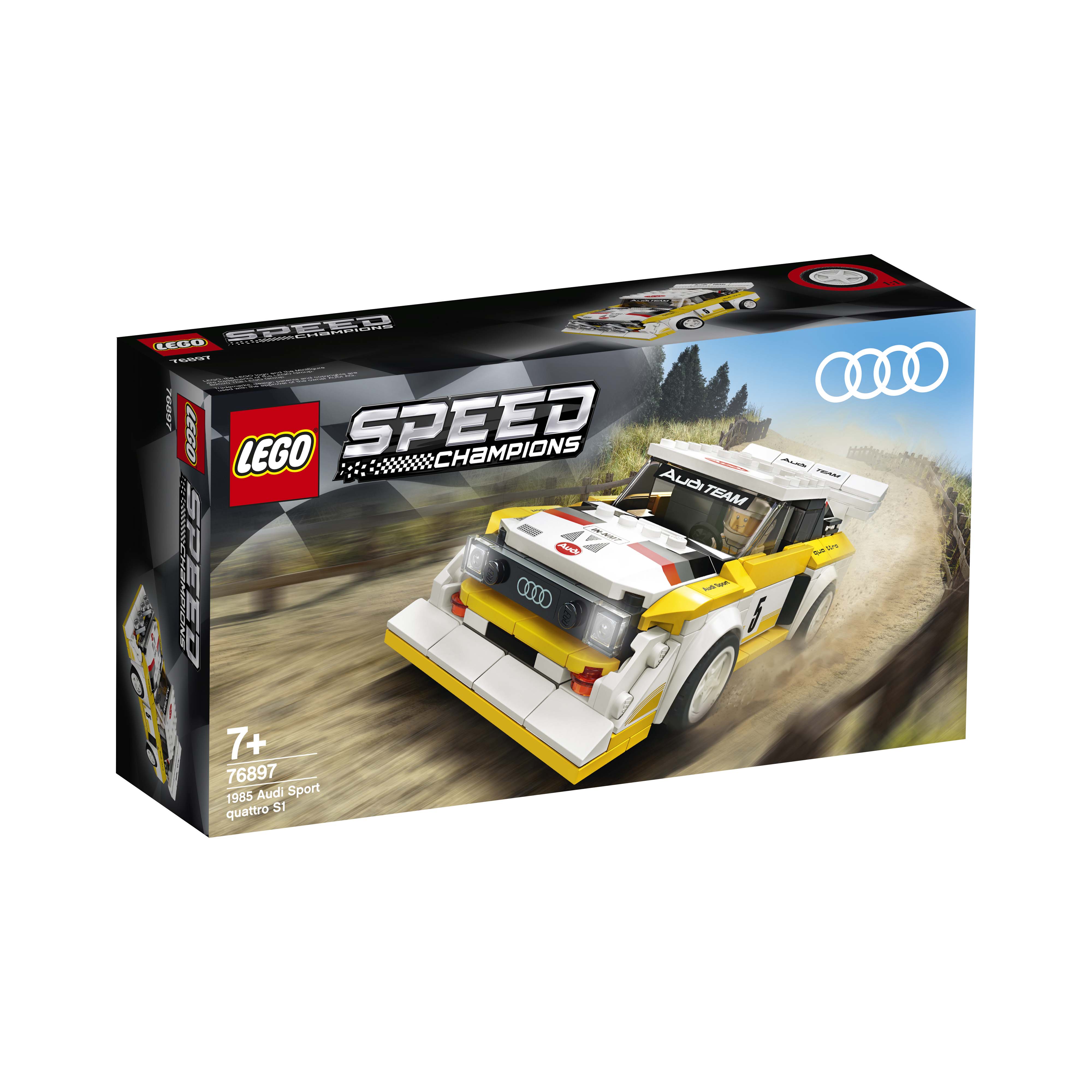 LEGO SPEED CHAMPIONS 76897 1985 AUDI SPORT QUATTRO S1