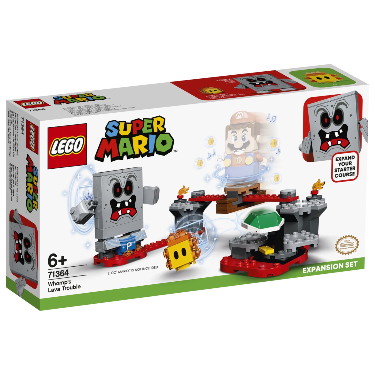 LEGO SUPER MARIO 71364 UITBREIDINGSSET: WHOMPS LAVAFORT