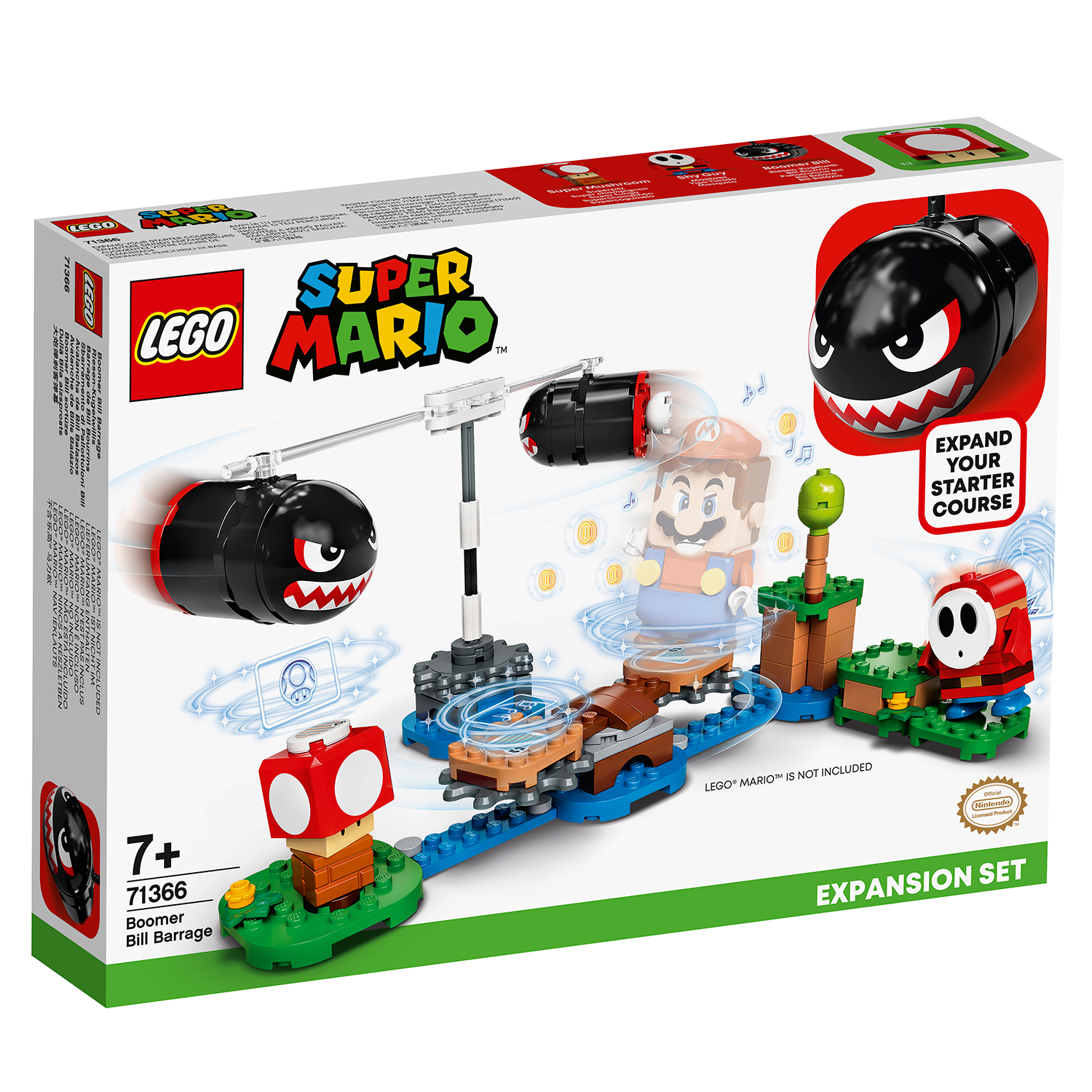 LEGO SUPER MARIO 71366 UITBREIDINGSSET: BOOMER BILL-SPERVUUR