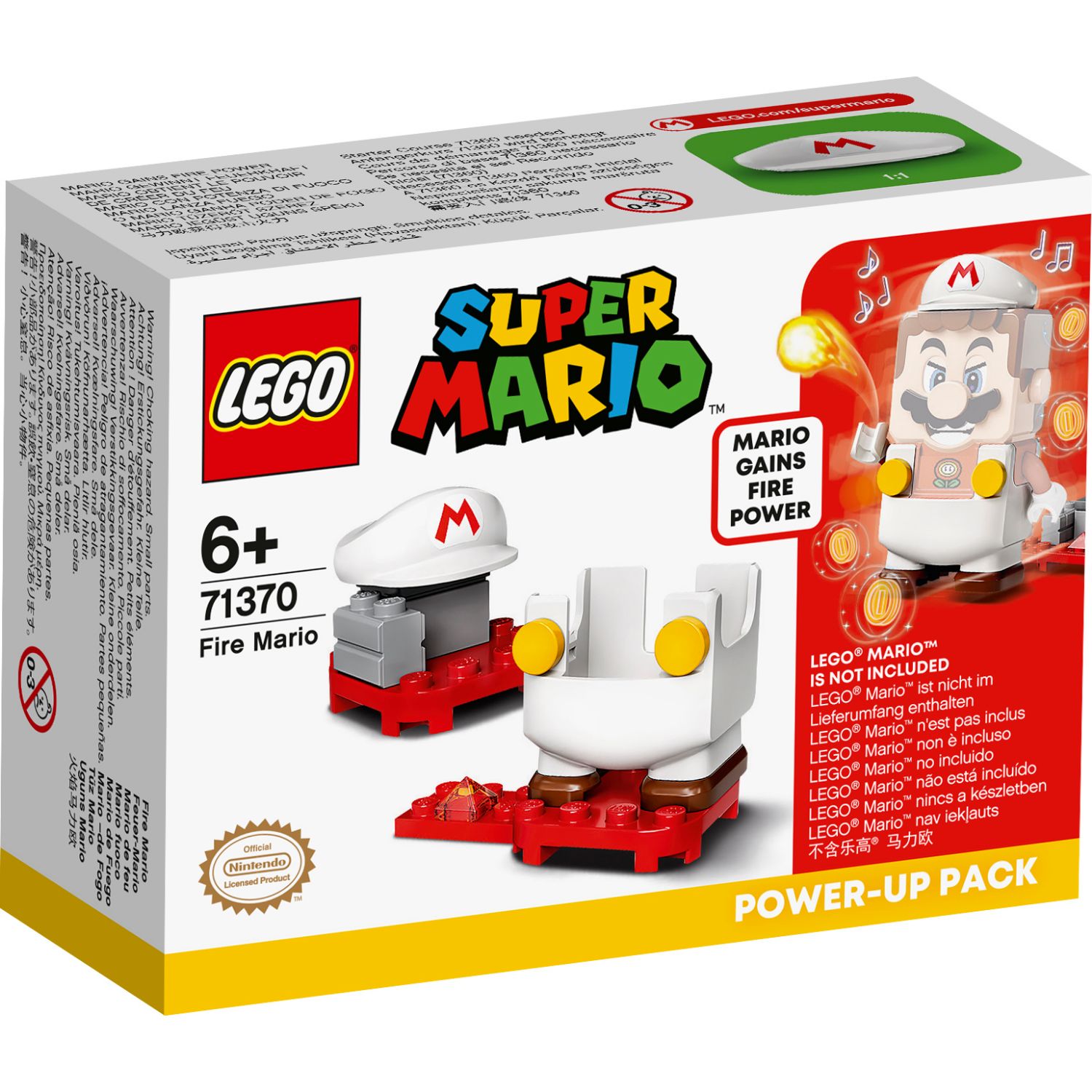 LEGO SUPER MARIO 71370 POWER-UPPAKKET: VUUR-MARIO