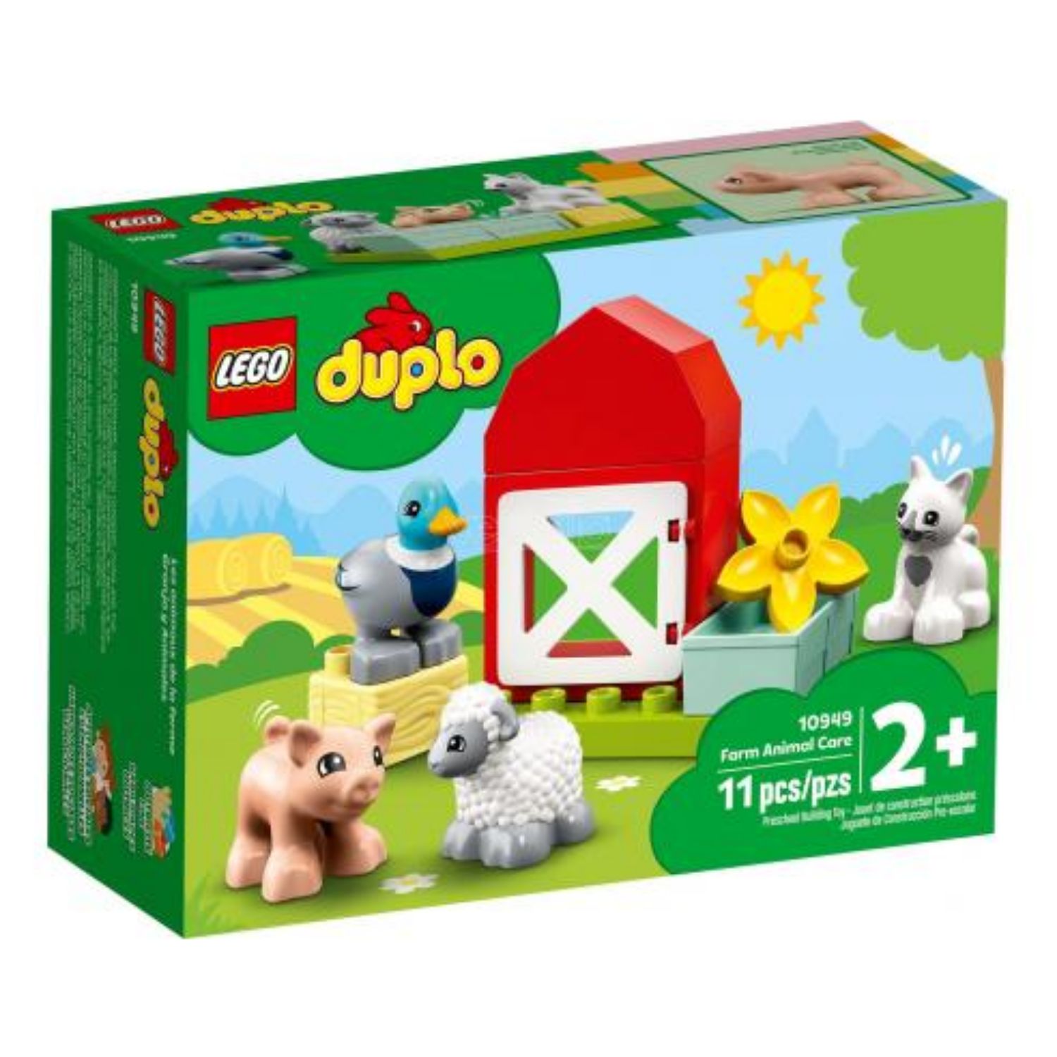 LEGO 10949 DUPLO BOERDERIJDIEREN VERZORGEN