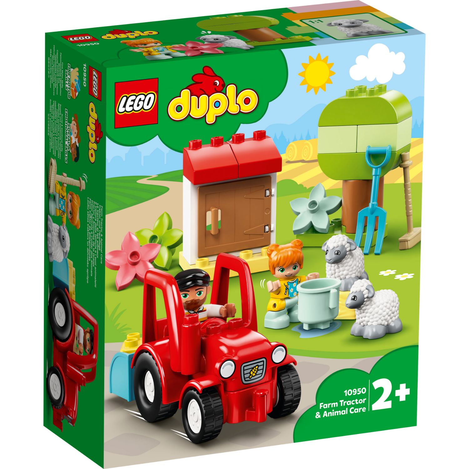 LEGO DUPLO 10950 LANDBOUWTRACTOR EN DIEREN