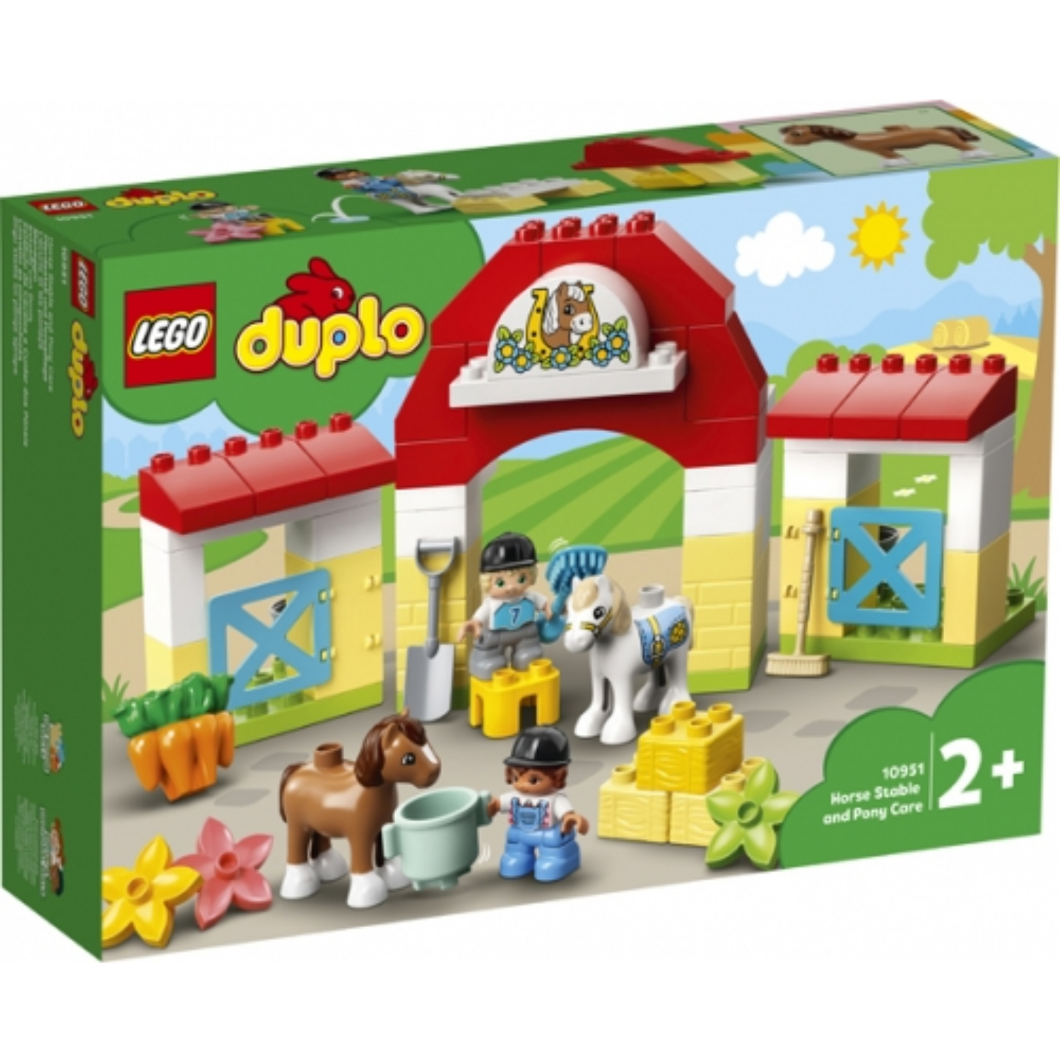 LEGO DUPLO 10951 PAARDENSTAL EN PONY'S VERZORGEN