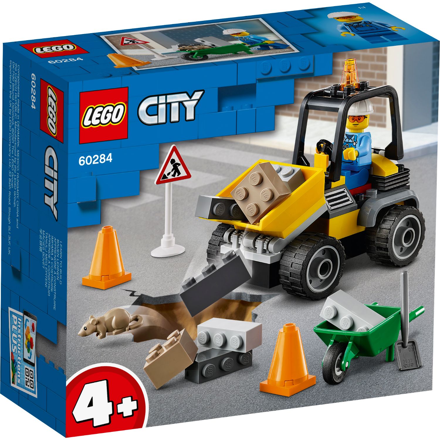 LEGO CITY 60284 ROADWORK TRUCK