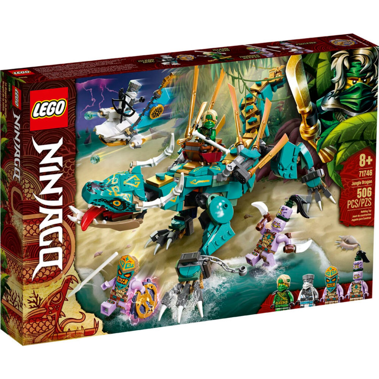 LEGO NINJAGO 71746 JUNGLEDRAAK