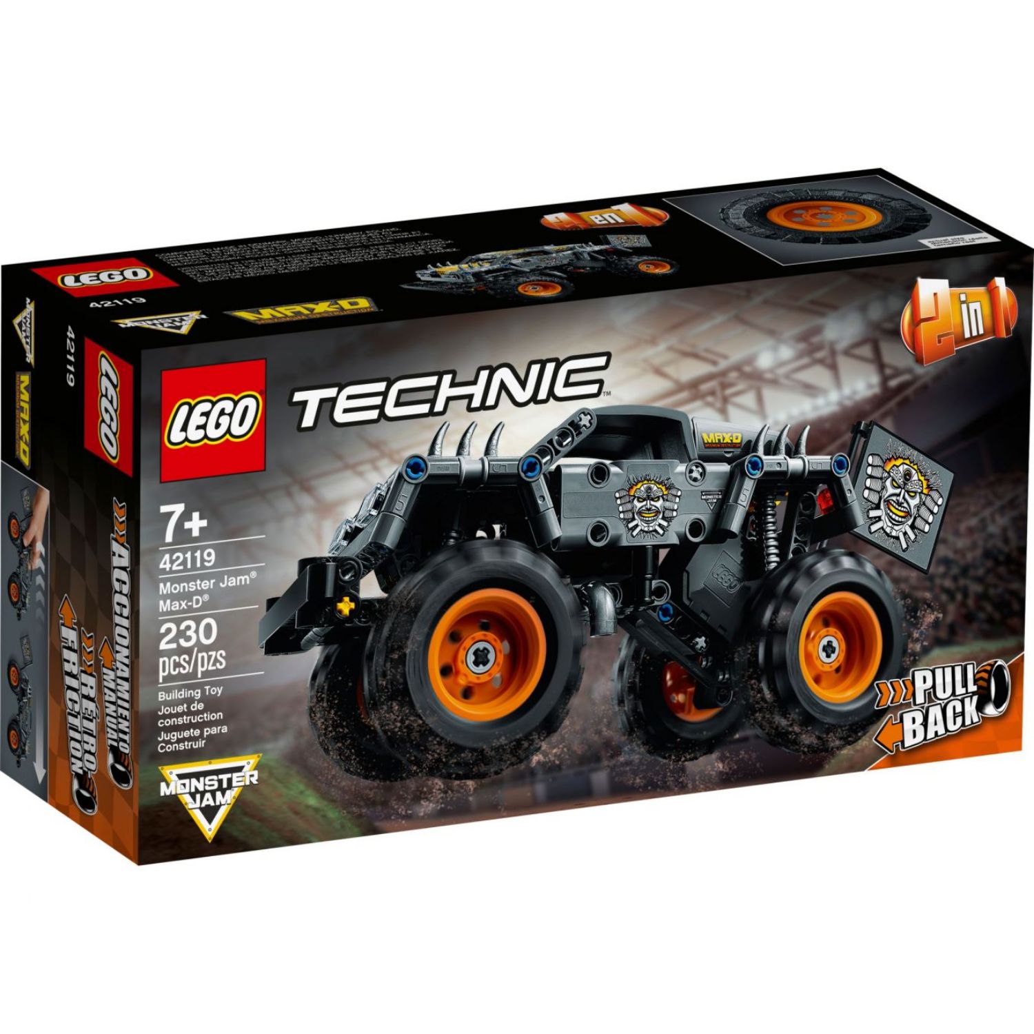 LEGO TECHNIC 42119 MONSTER JAMR MAX-DR