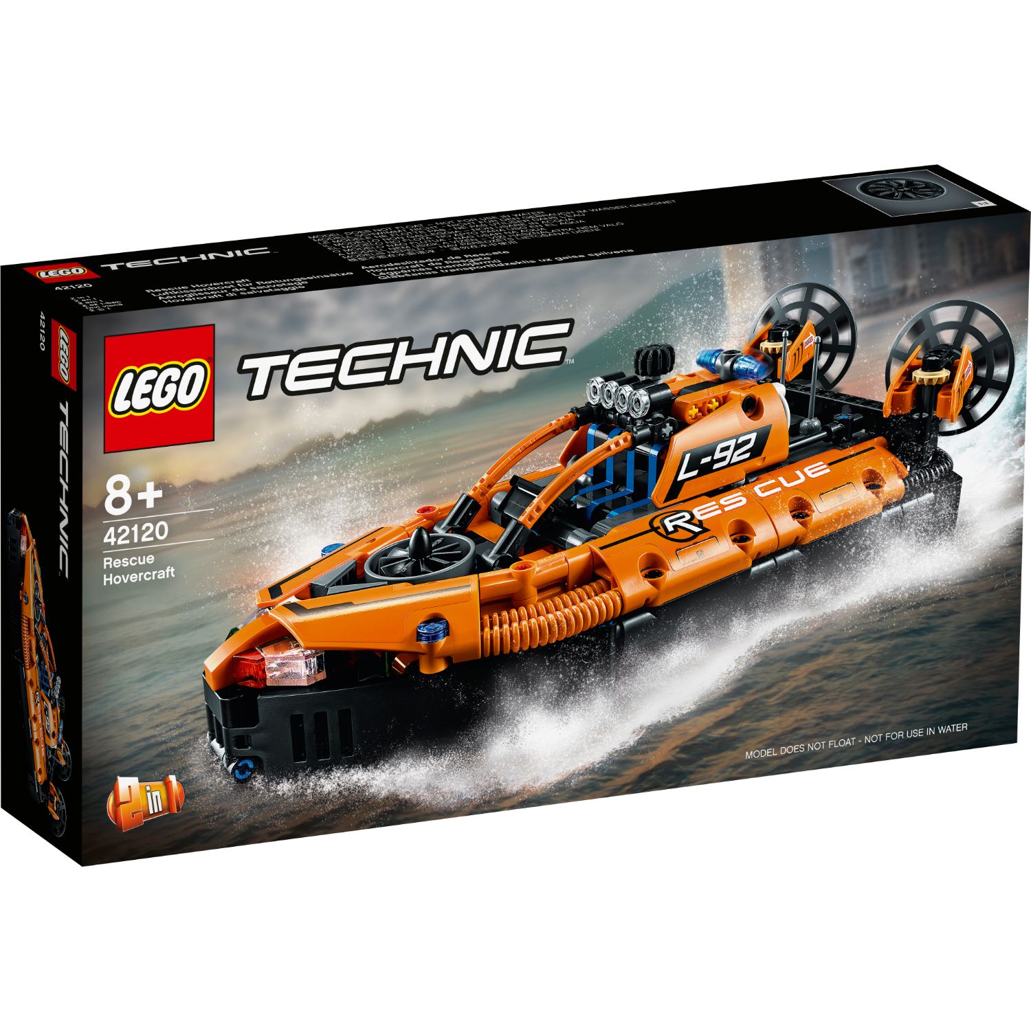 LEGO TECHNICS 42120 REDDINGSHOVERCRAFT