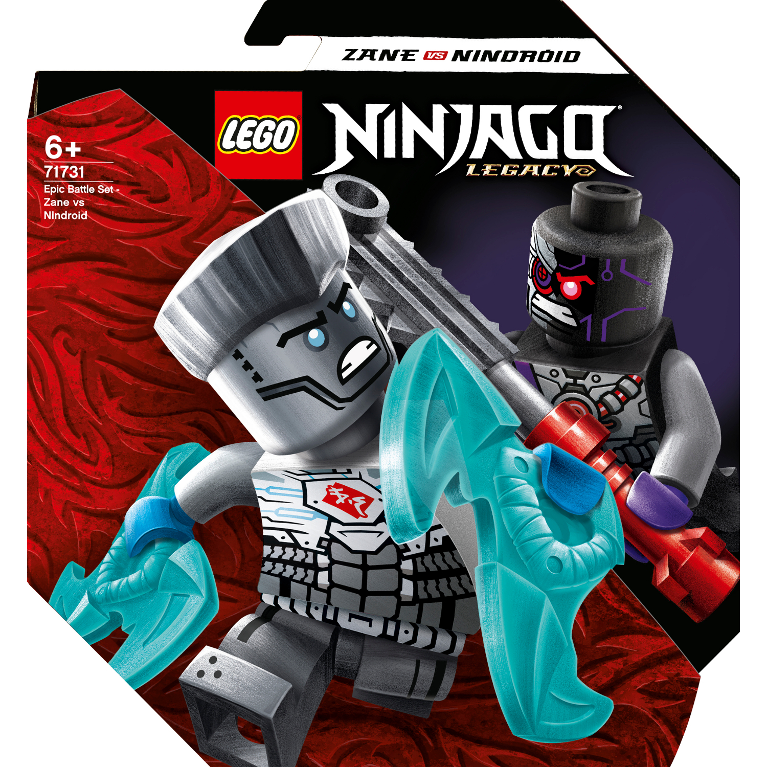 LEGO NINJAGO 71731 EPIC BATTLE SET - ZANE VS. NINDROID