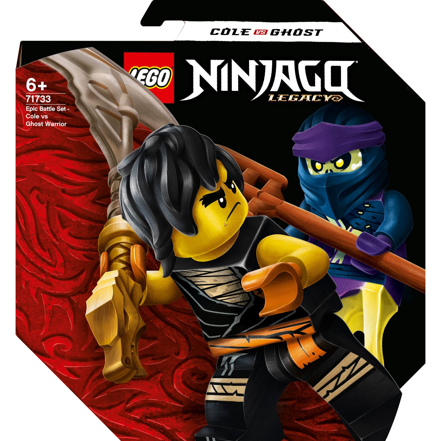 LEGO NINJAGO 71733 EPIC BATTLE SET - COLE VS. GHOST WARRIOR