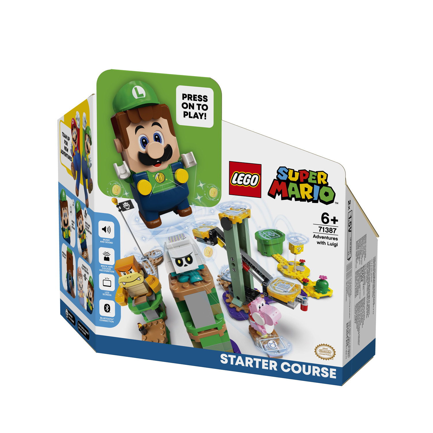 LEGO SUPER MARIO 71387 AVONTUREN MET LUIGI STARTERSET