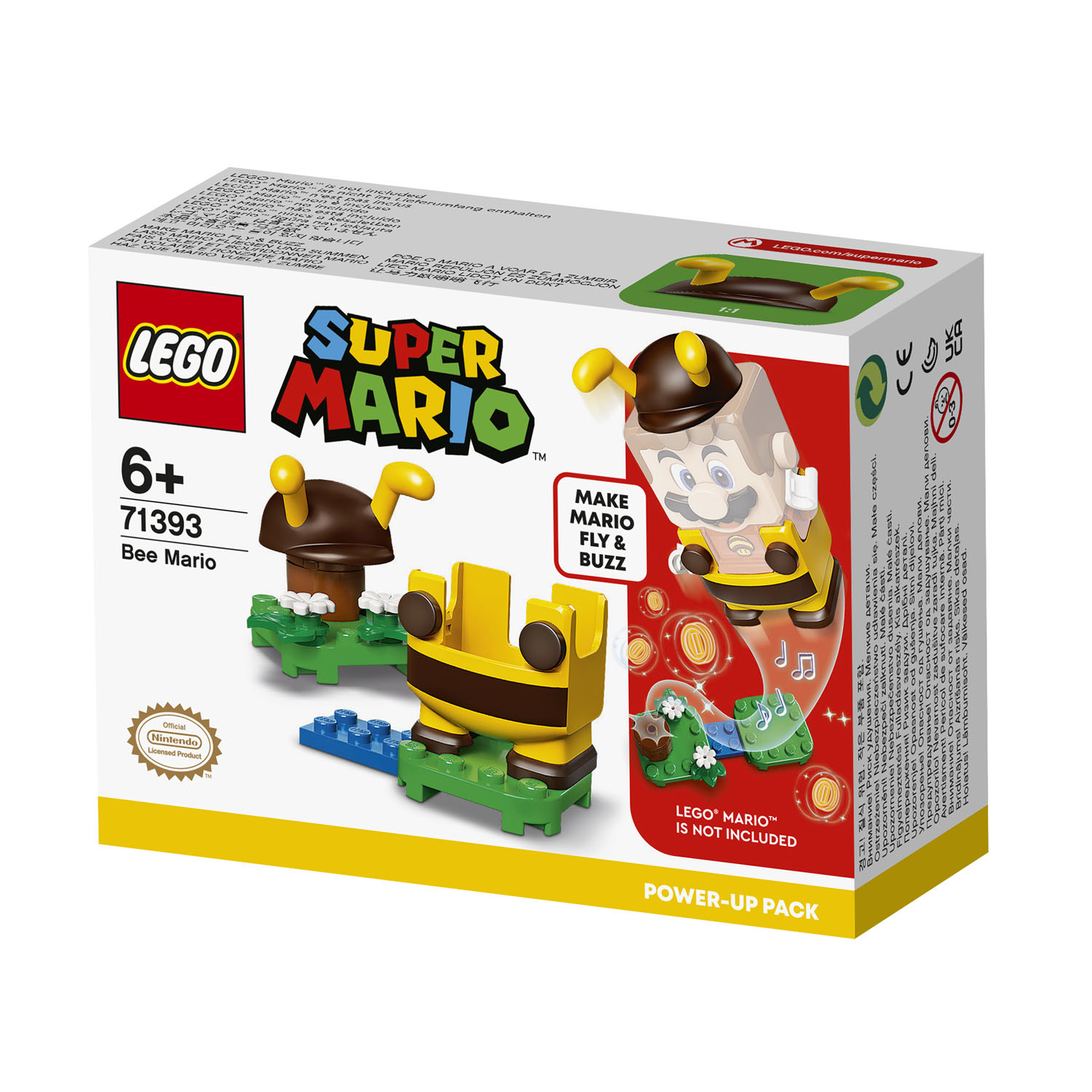 LEGO SUPER MARIO 71393 POWER-UPPAKKET BIJEN-MARIO