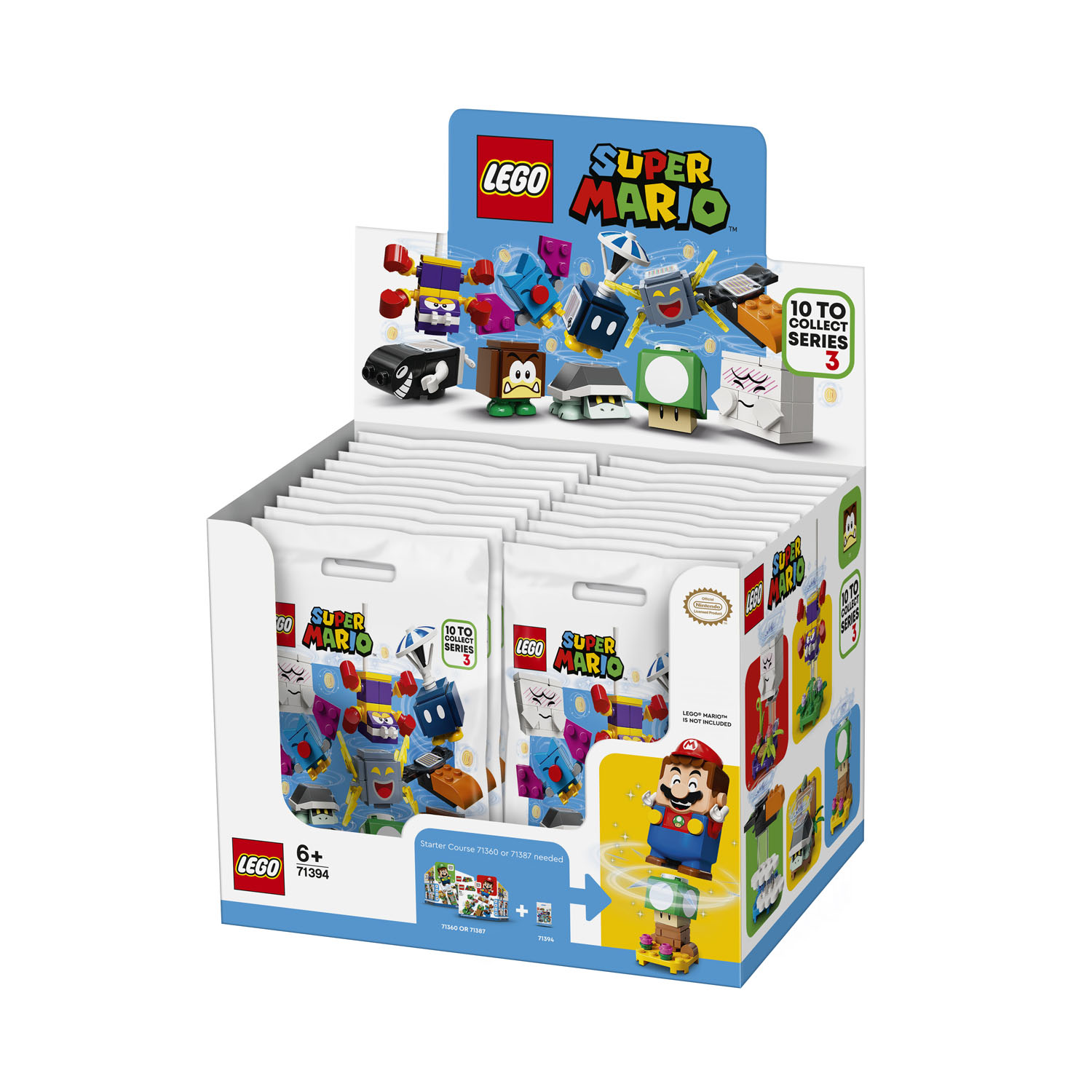 LEGO SUPER MARIO 71394 DISPLAY PERSONAGEPAKKETTEN SERIE 3