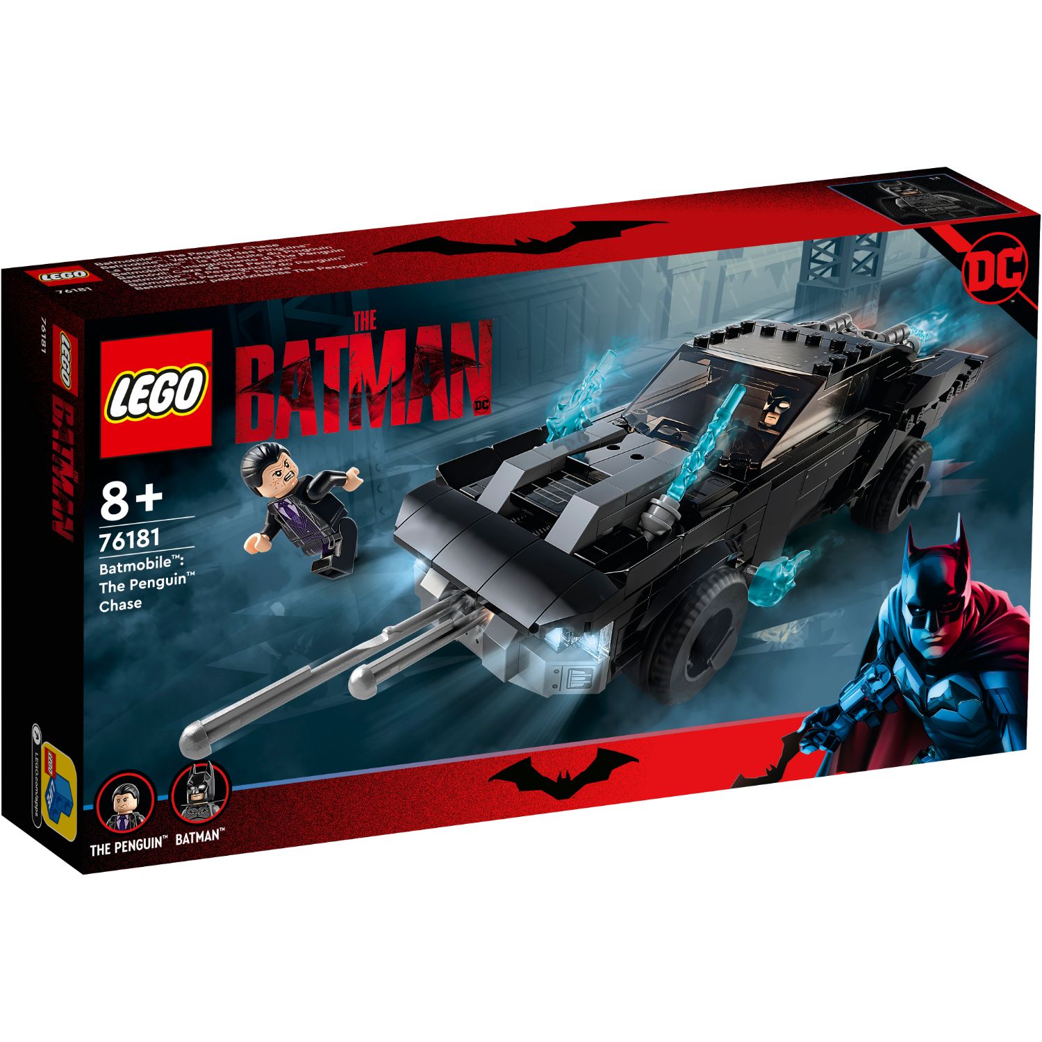 LEGO 76181 SUPER HEROES BATMOBILE THE PENGUIN ACHTERVOLGING