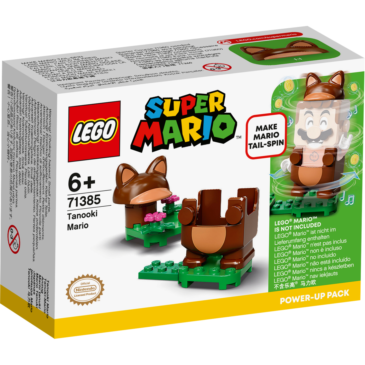 LEGO SUPER MARIO 71385 POWER-UPPAKKET: TANUKI-MARI