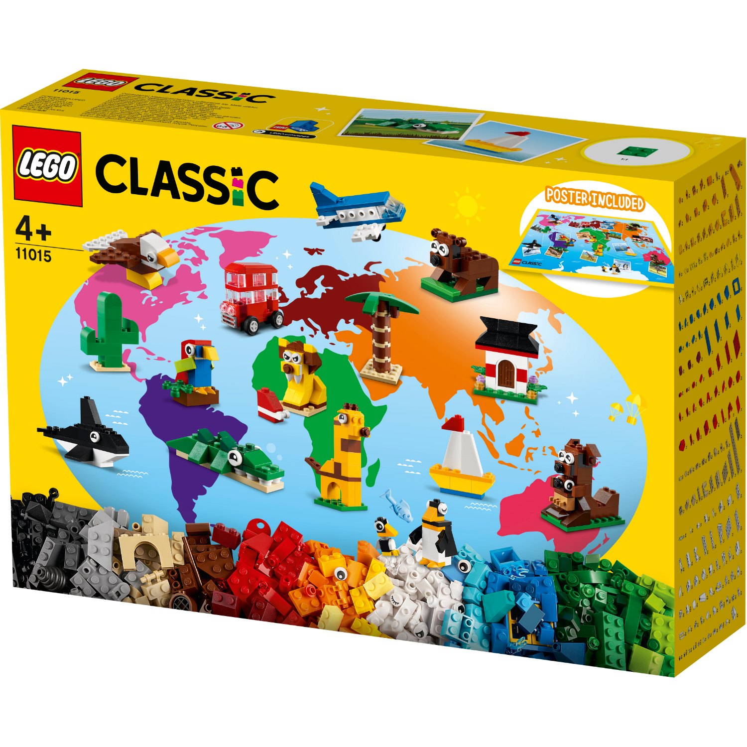LEGO CLASSIC 11015 AROUND THE WORLD