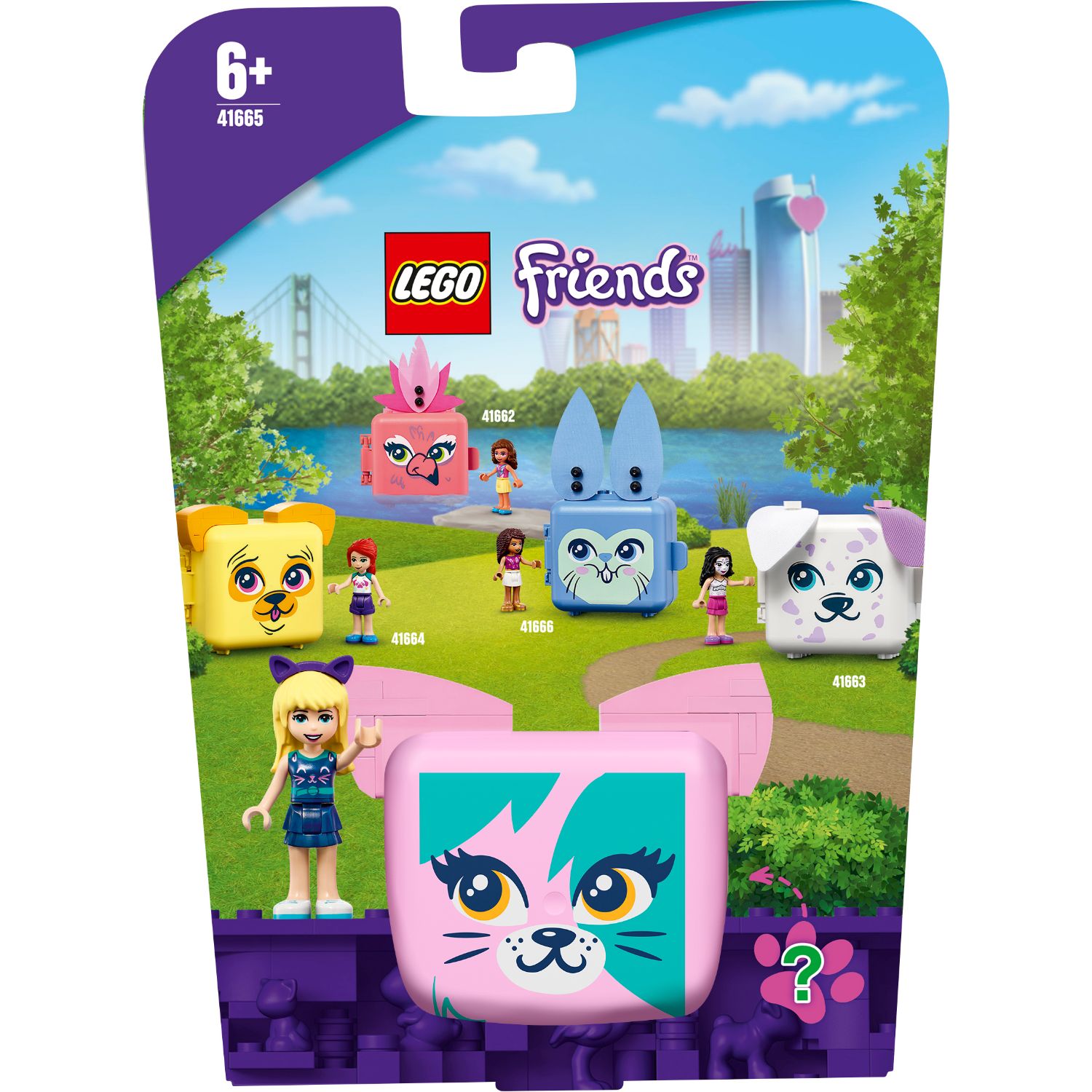 LEGO FRIENDS 41665 STEPHANIE'S CAT CUBE