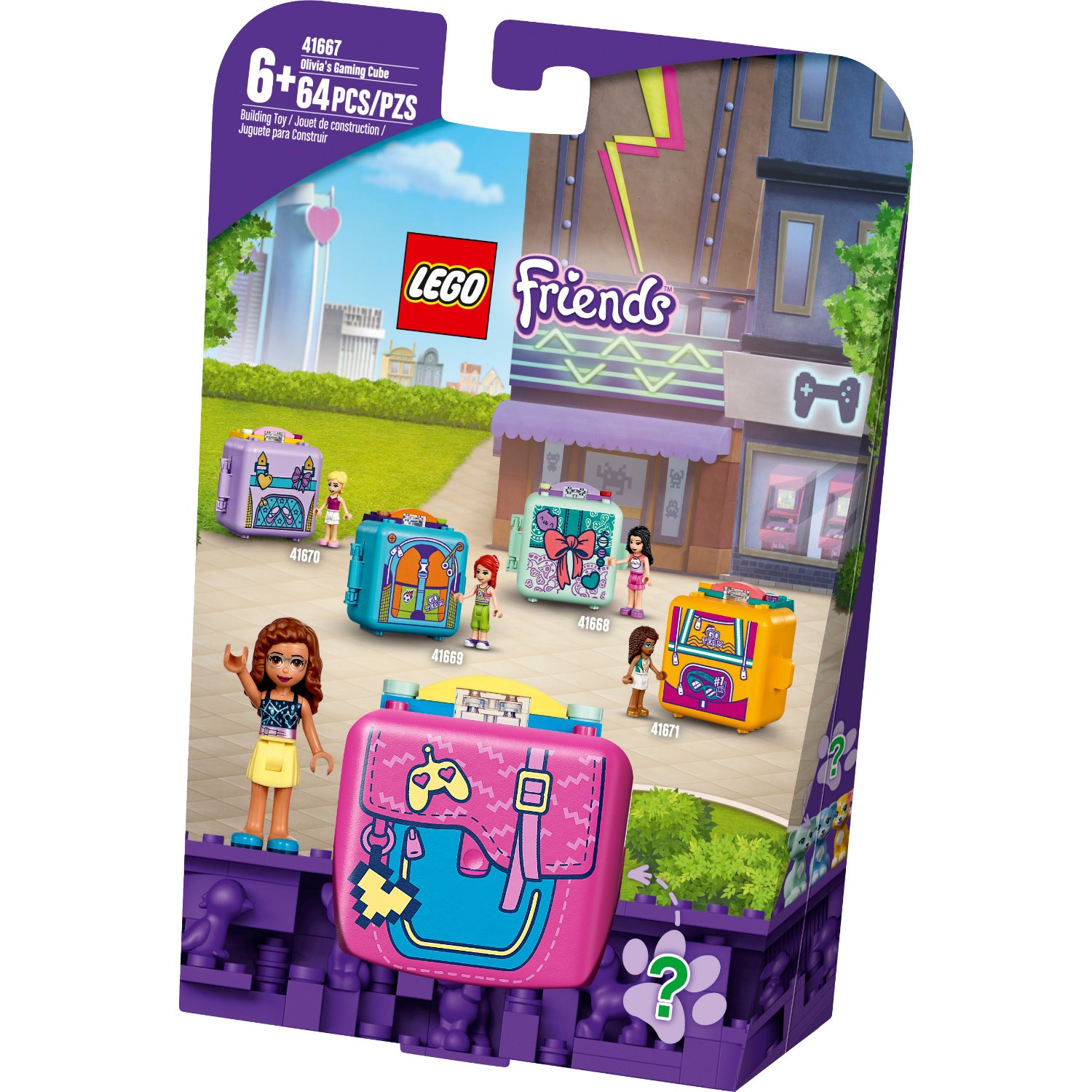 LEGO FRIENDS 41667 OLIVIA'S GAMING CUBE