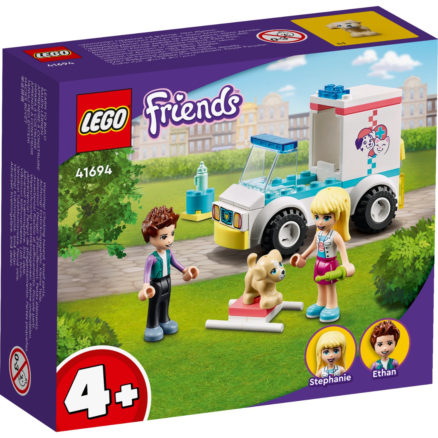 LEGO FRIENDS 41694 DIERENAMBULANCE