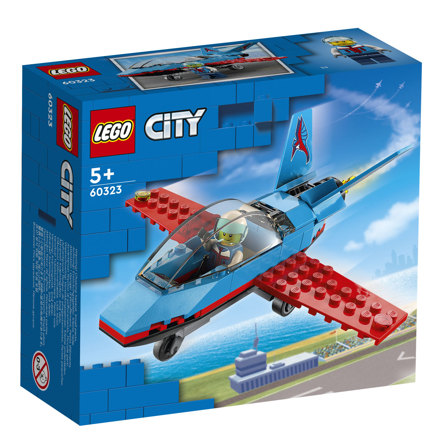 LEGO CITY 60323 STUNTVLIEGTUIG