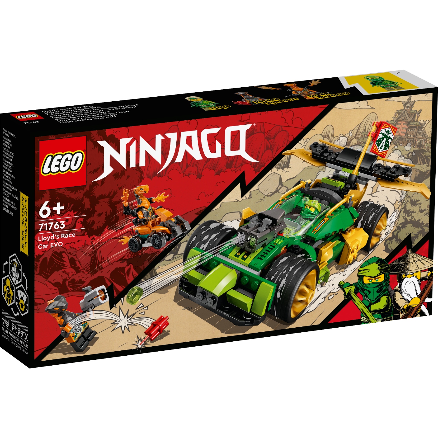 LEGO NINJAGO 71763 LLOYD'S RACEWAGEN EVO