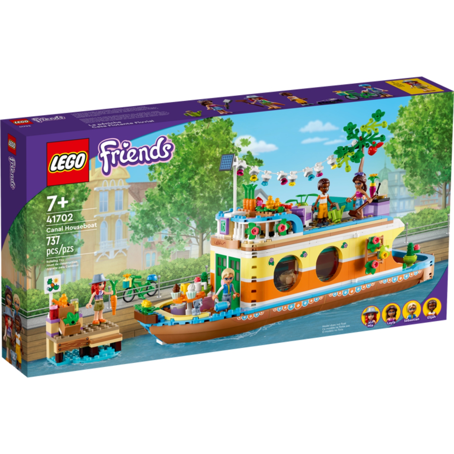 LEGO FRIENDS 41702 WOONBOOT