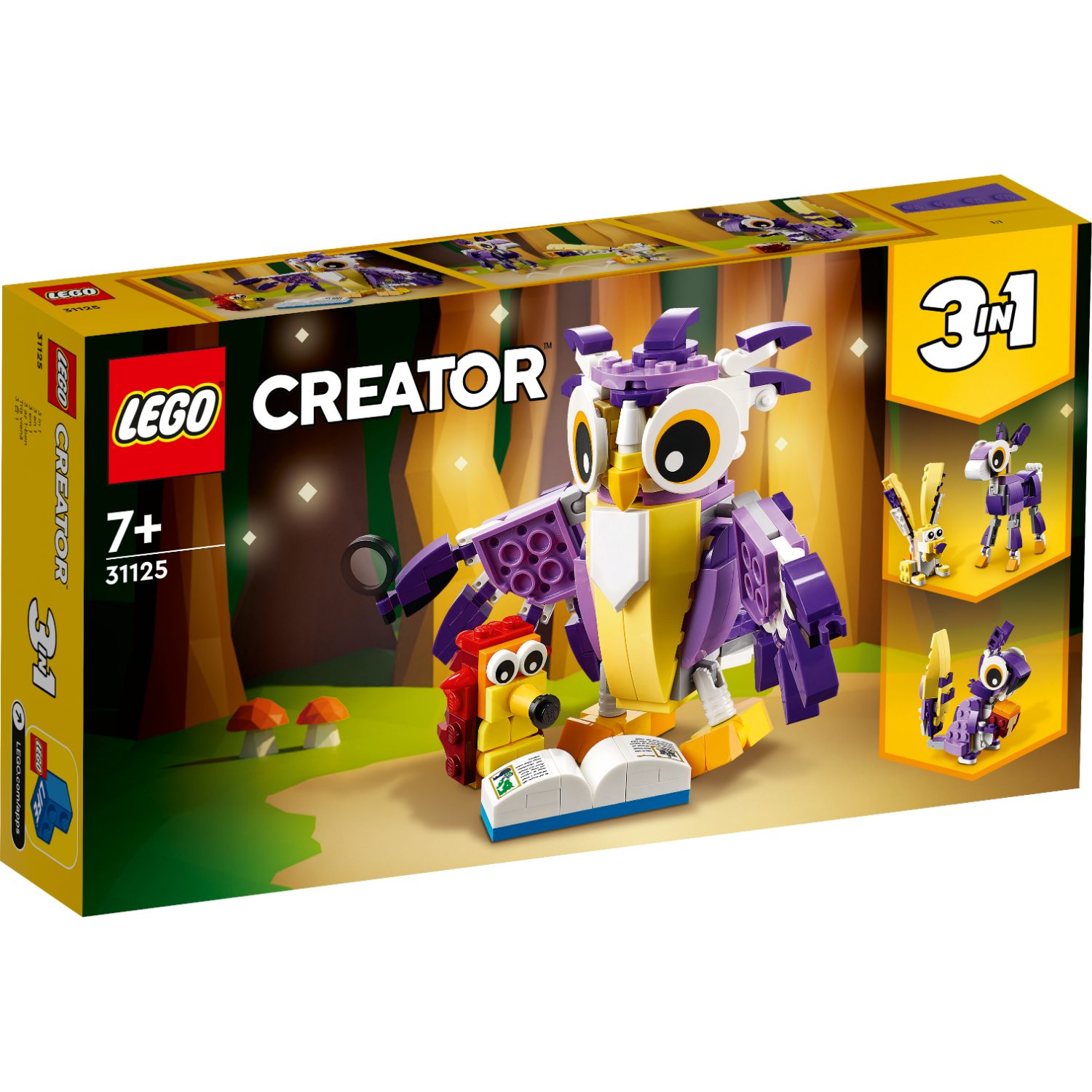 LEGO CREATOR 31125 FANTASIE BOSWEZENS