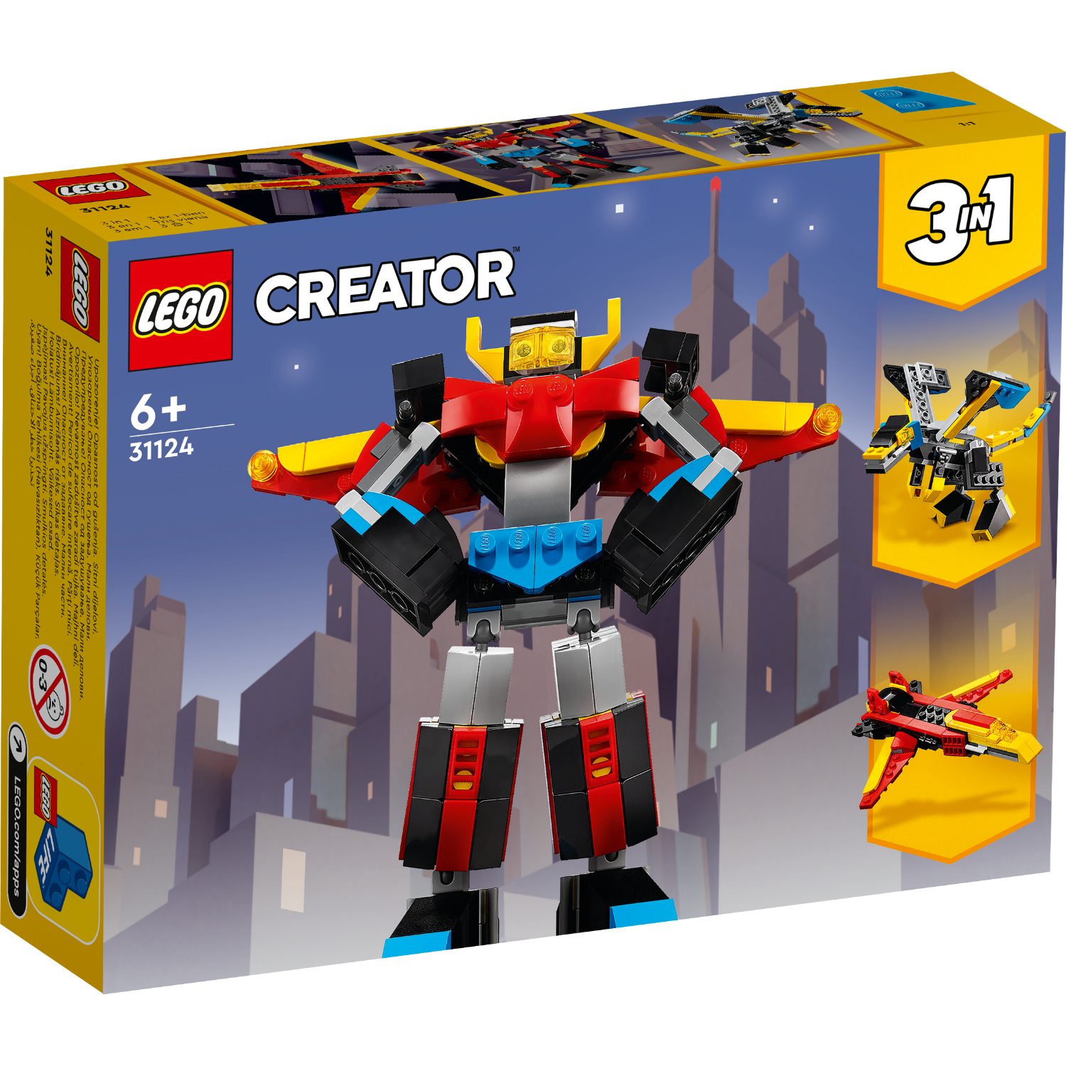 LEGO CREATOR 31124 SUPERROBOT