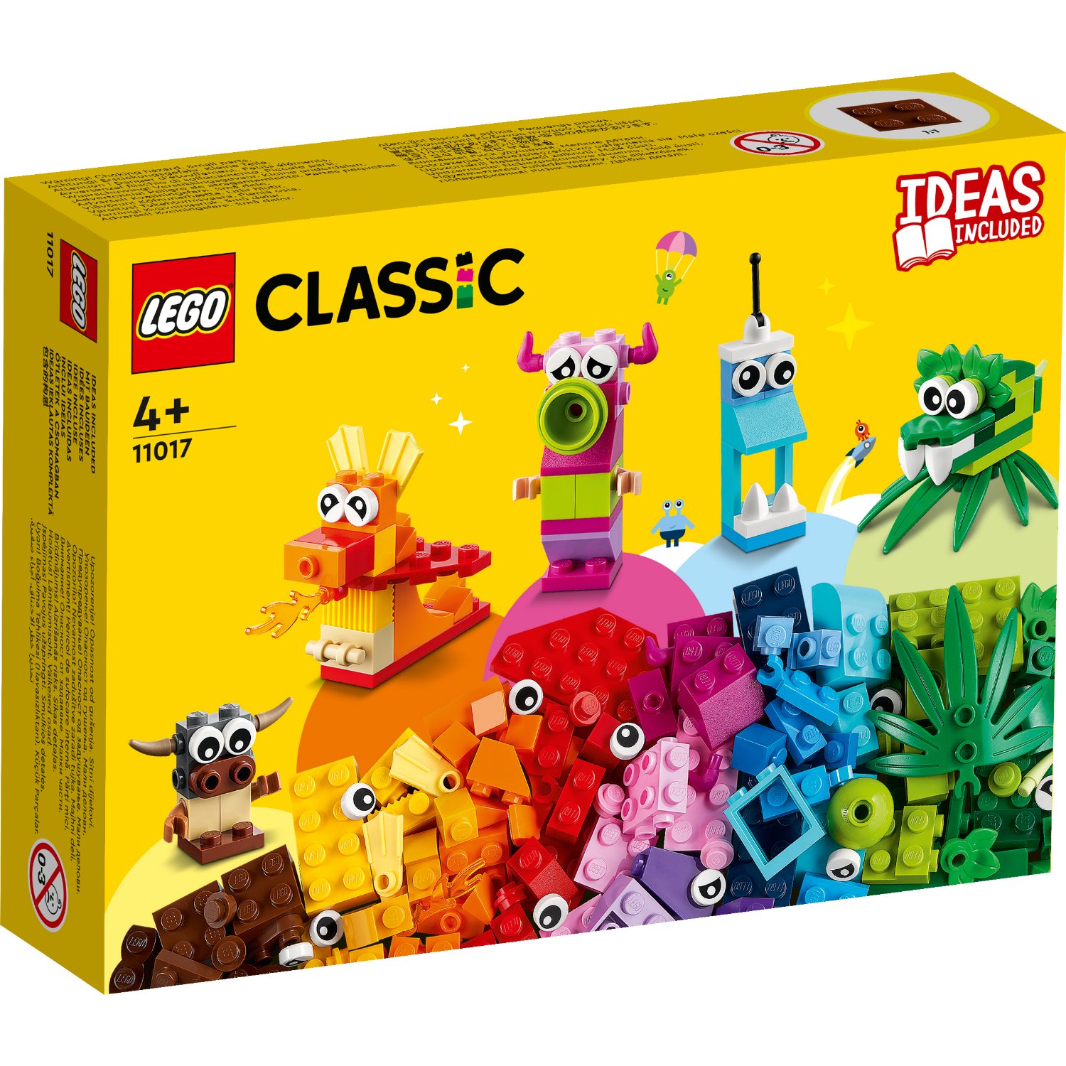 LEGO CLASSIC 11017 CREATIEVE MONSTERS