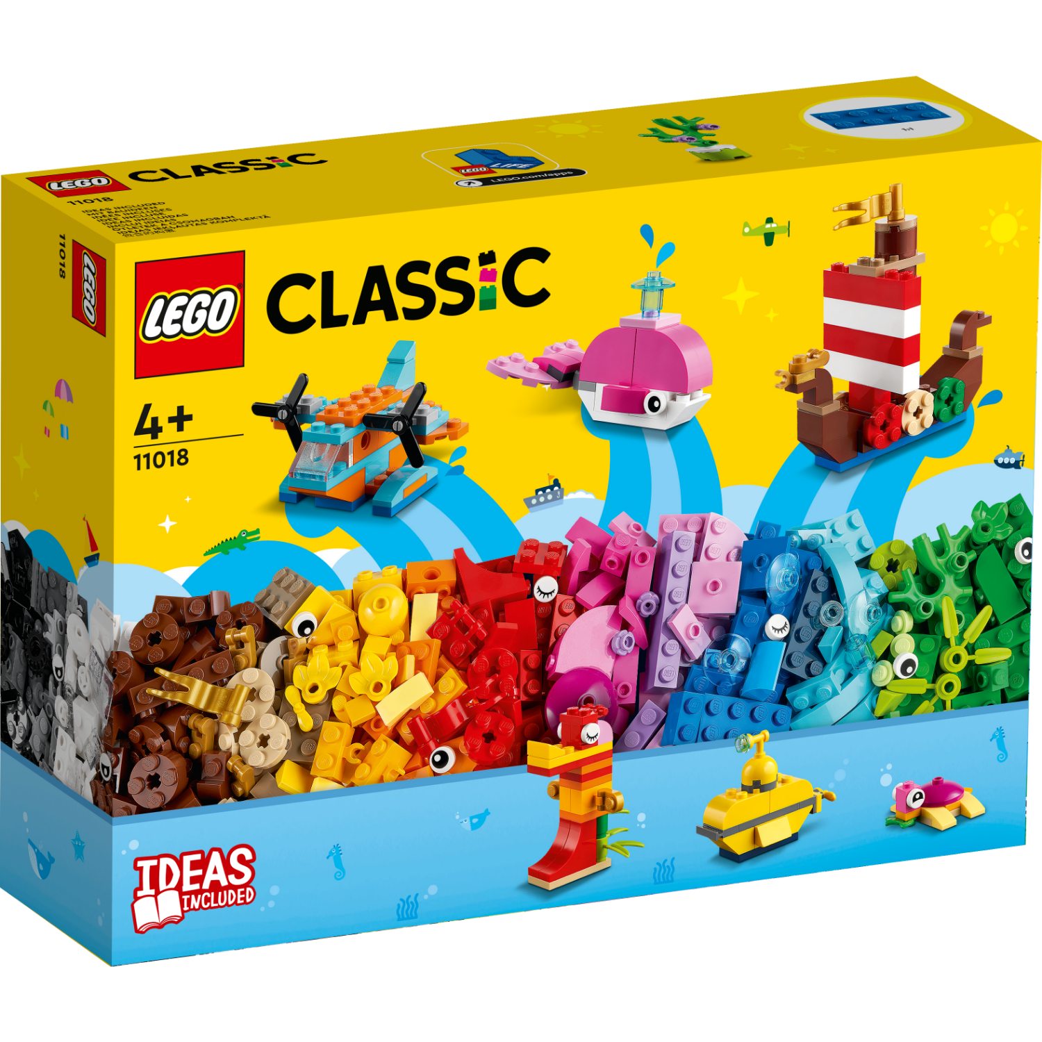 LEGO CLASSIC 11018 CREATIEF ZEEPLEZIER