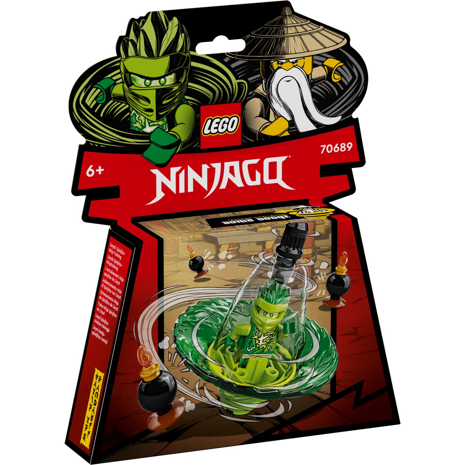 LEGO NINJAGO 70689 LLOYD'S SPINJITZU NINJATRAINING