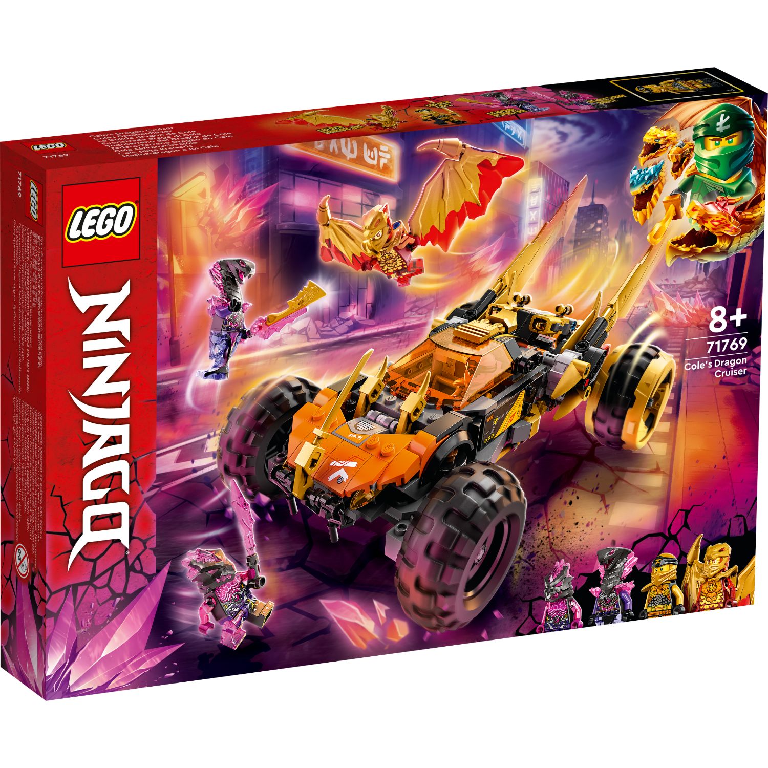 LEGO 71769 NINJAGO COLE'S DRAKENWAGEN