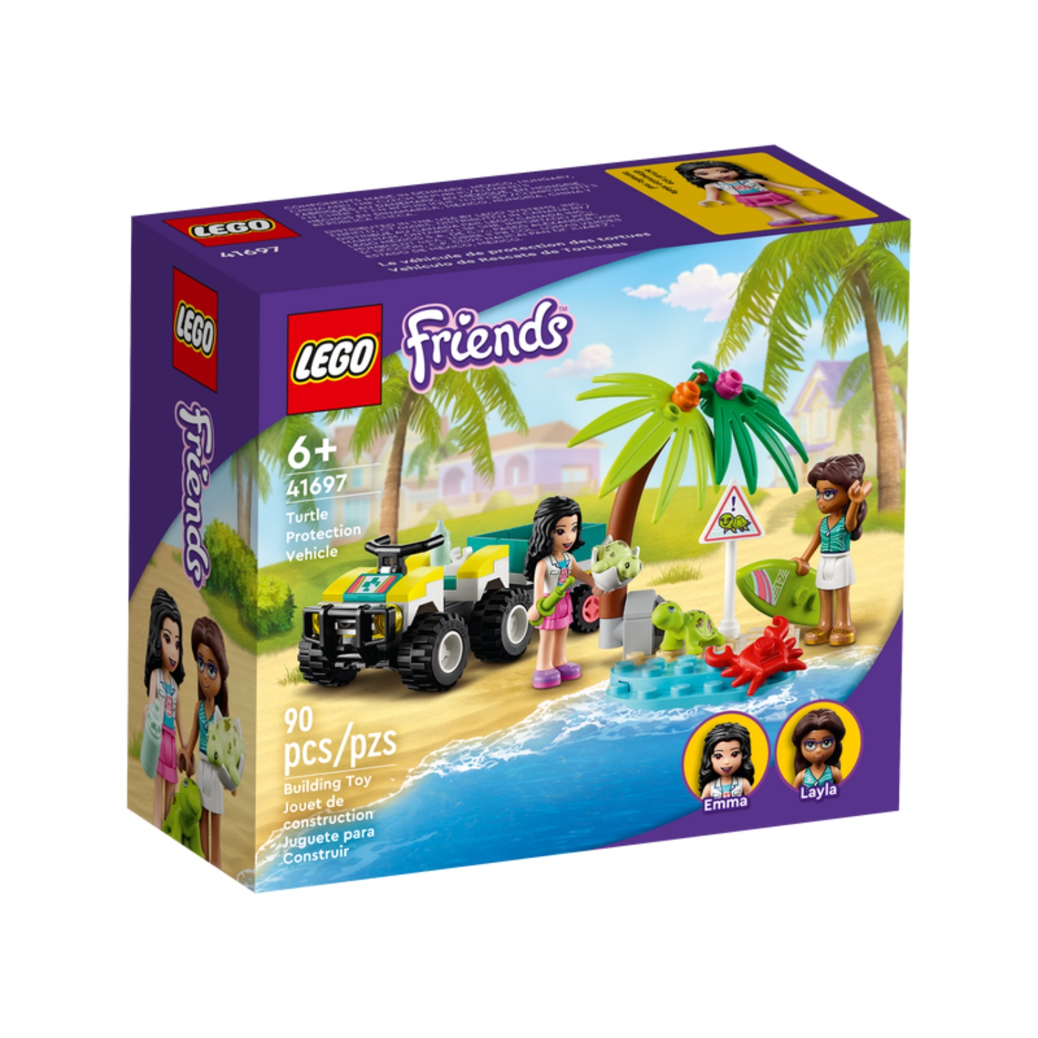 LEGO FRIENDS 41697 SCHILDPADDEN REDDINGSVOERTUIG