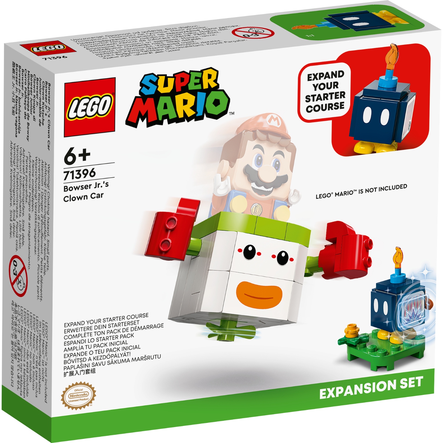 LEGO MARIO 71396 UITBREIDINGSSET: BOWSER JR.'S CLOWN-CAPSULE